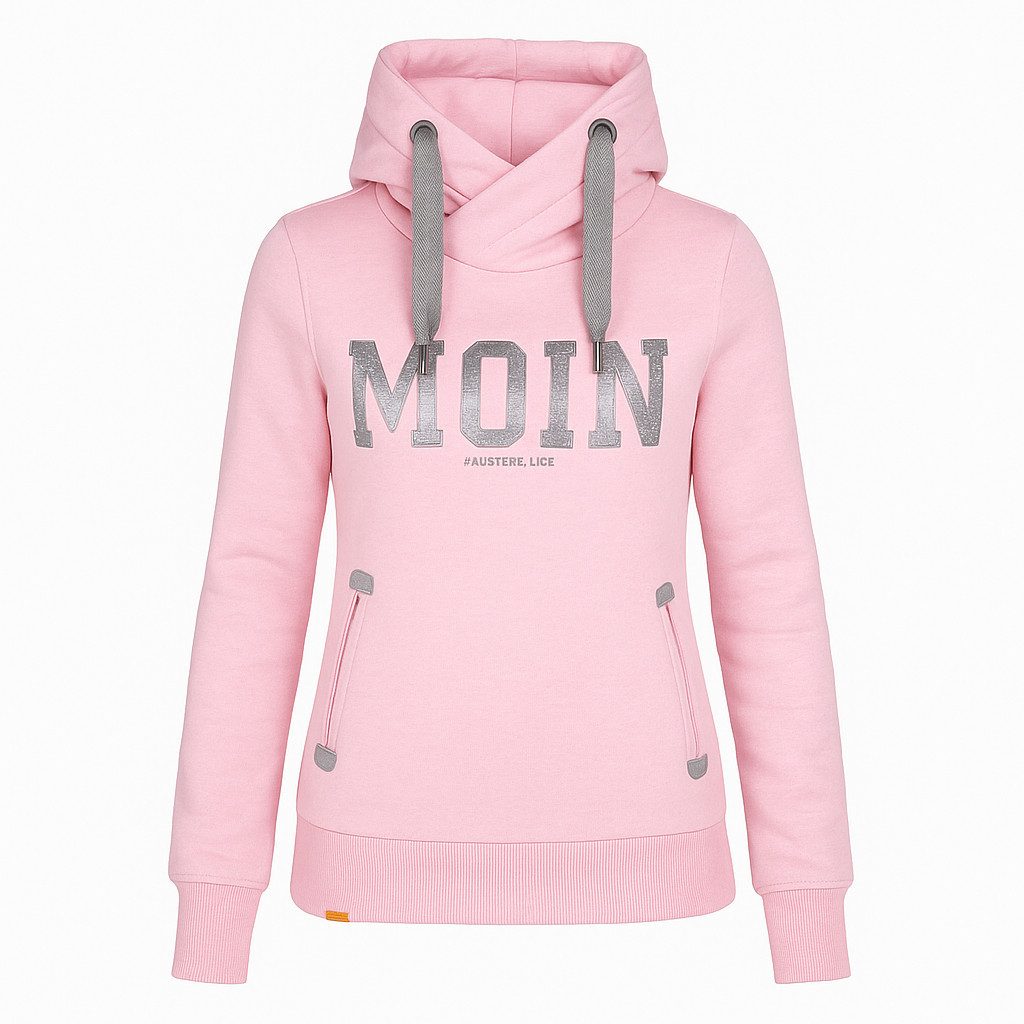 Kapuzenpullover Salzhaut Hoodie Sünn mit MOIN-Print