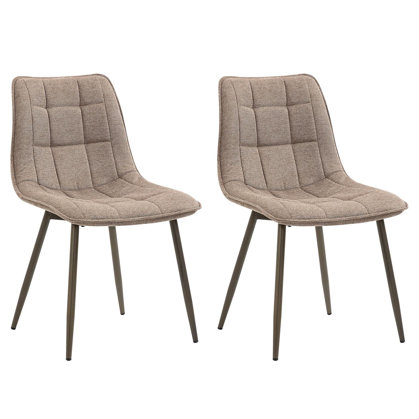 CARO-Möbel Esszimmerstuhl MALAGA (2 St), Küchenstuhl günstig online kaufen