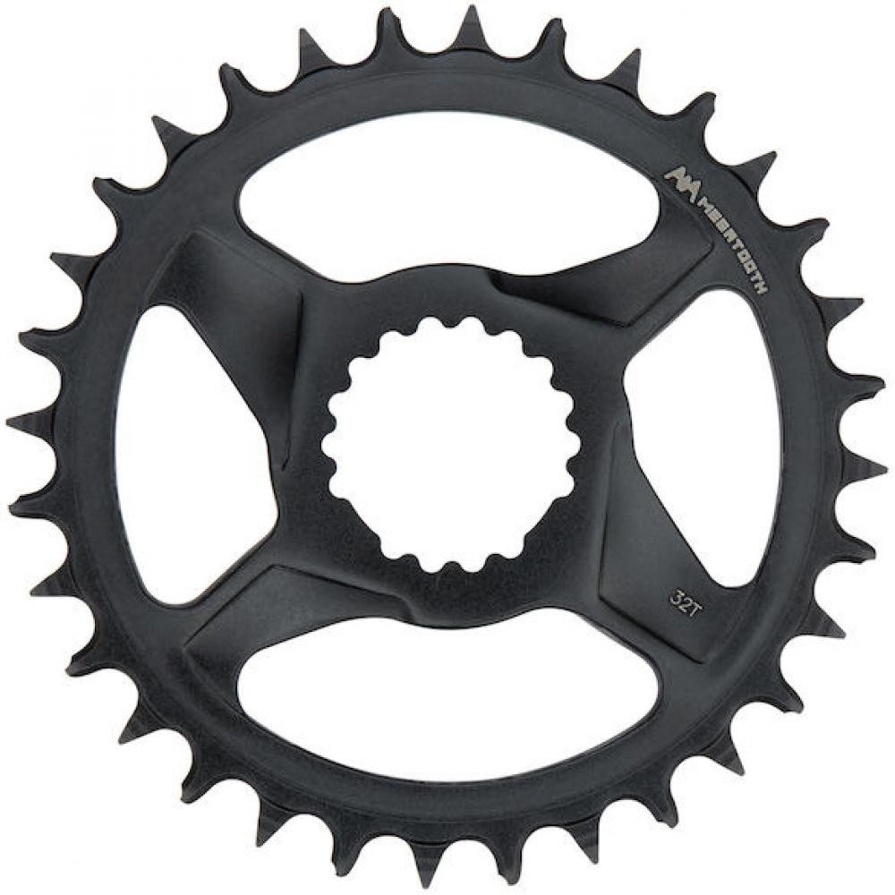 FSA Fahrradkette FSA Kettenblatt MTB Grid/V-Drive Direct Mount 32 T Schwarz - Leicht &