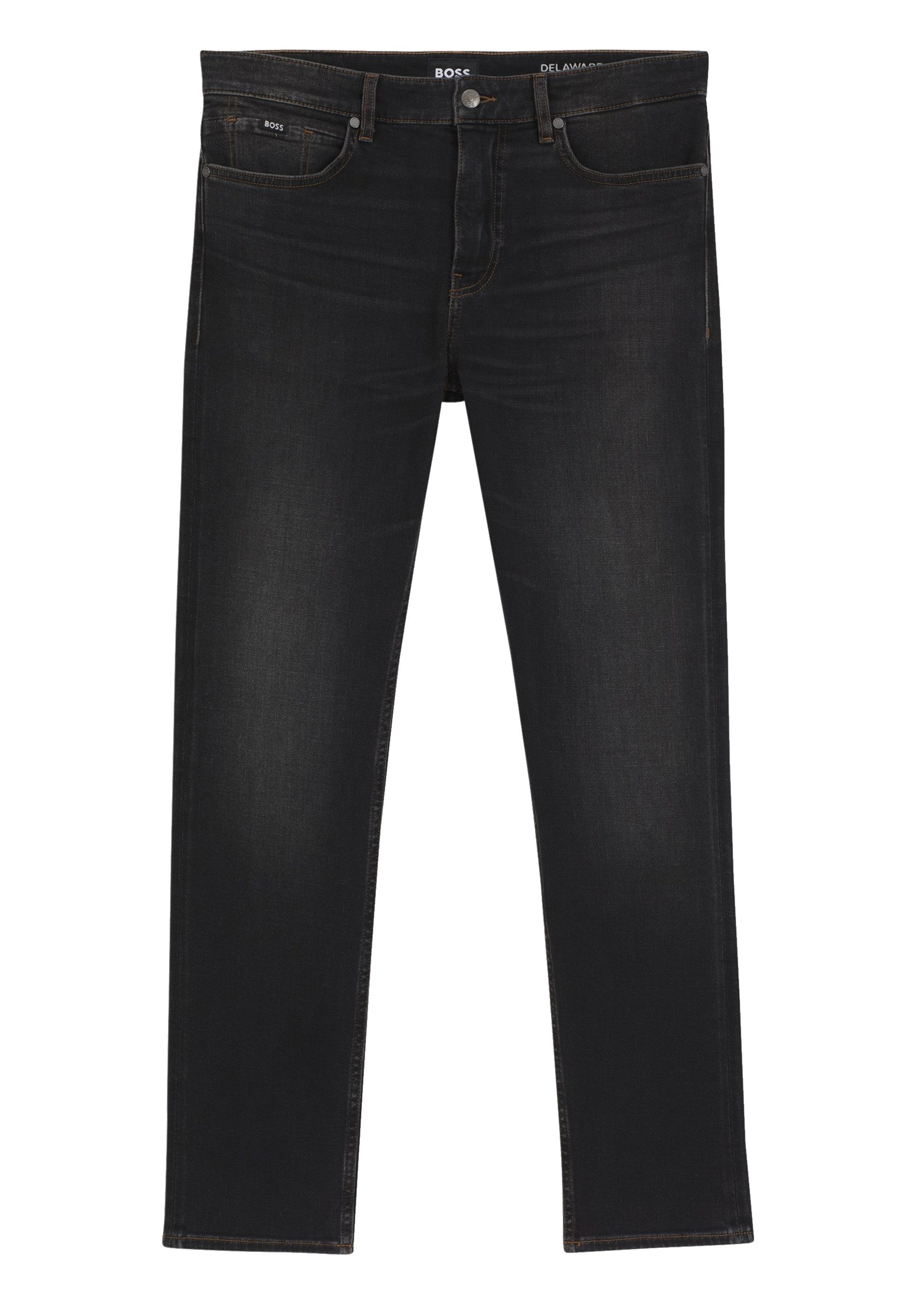 BOSS 5-Pocket-Jeans aus Stretch-Baumwollmischung H-Delaware (1-tlg)