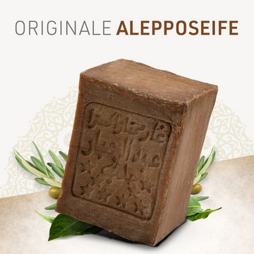 Jumana Feste Duschseife Jumana originale Alepposeife, 40% Lorbeeröl - 60% Olivenöl, 1 X 200 g