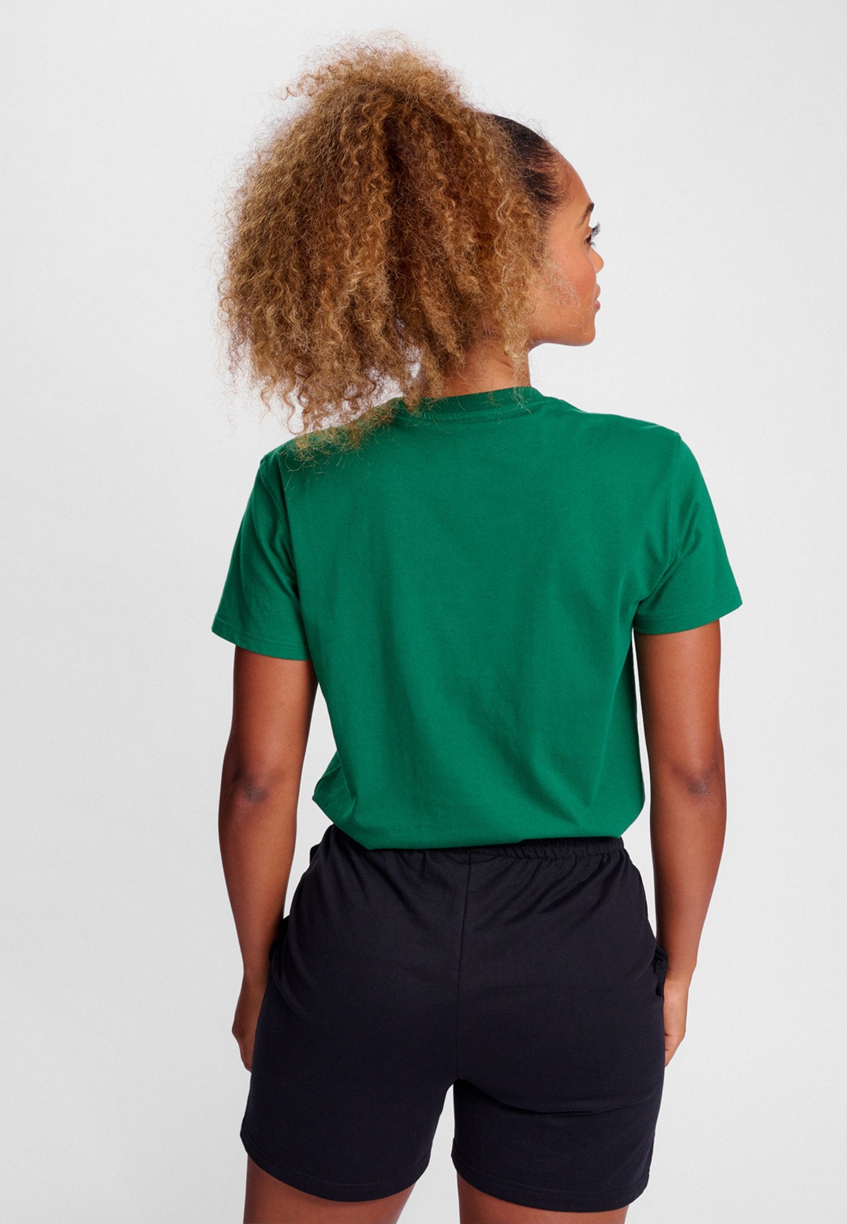 hummel T-Shirt Rundhalsausschnitt gesticktes Logo Regular fit hmlGO 2.0 T-SHIRT S/S WOMAN