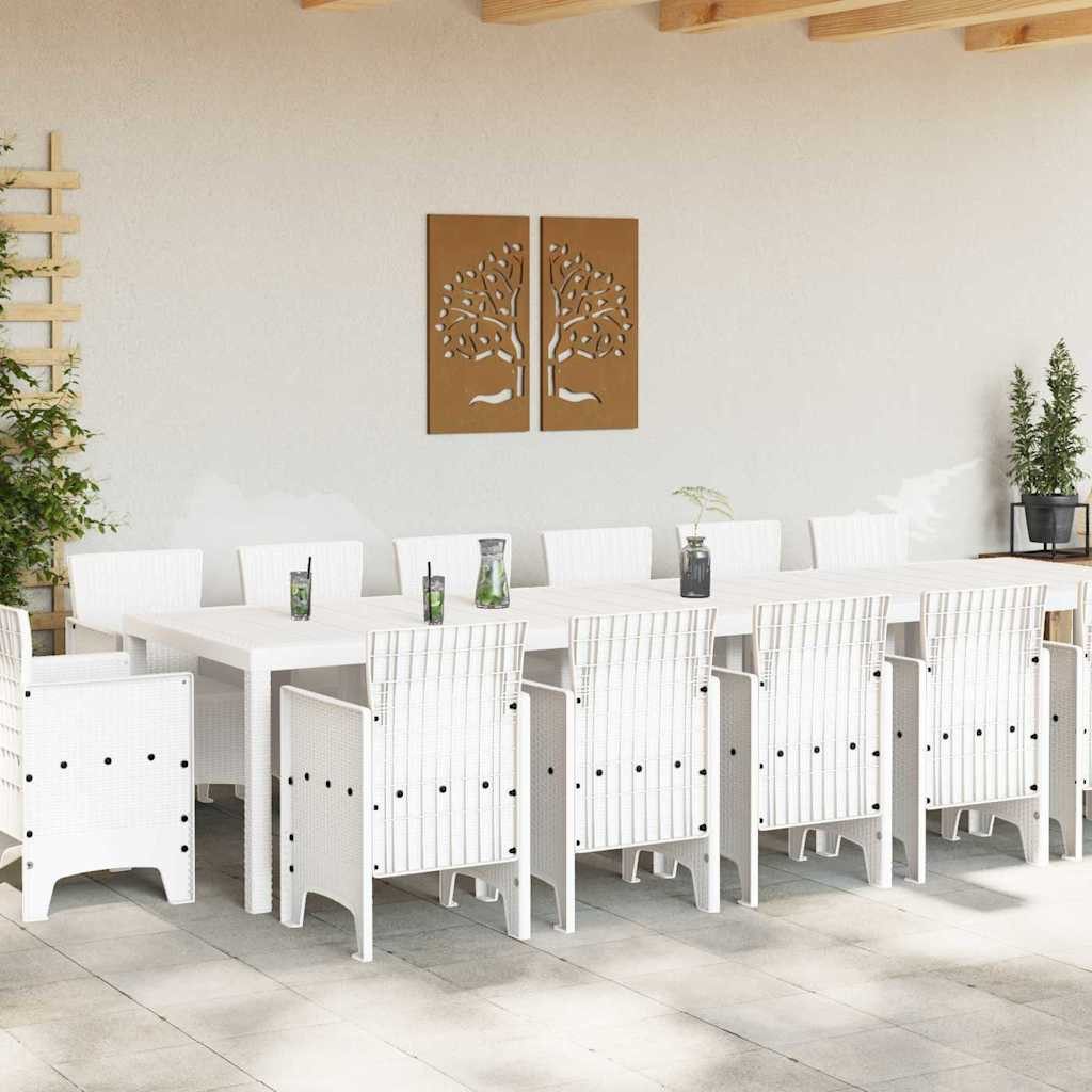 vidaXL Gartenlounge-Set Garten Essgruppe 15 pcs günstig online kaufen