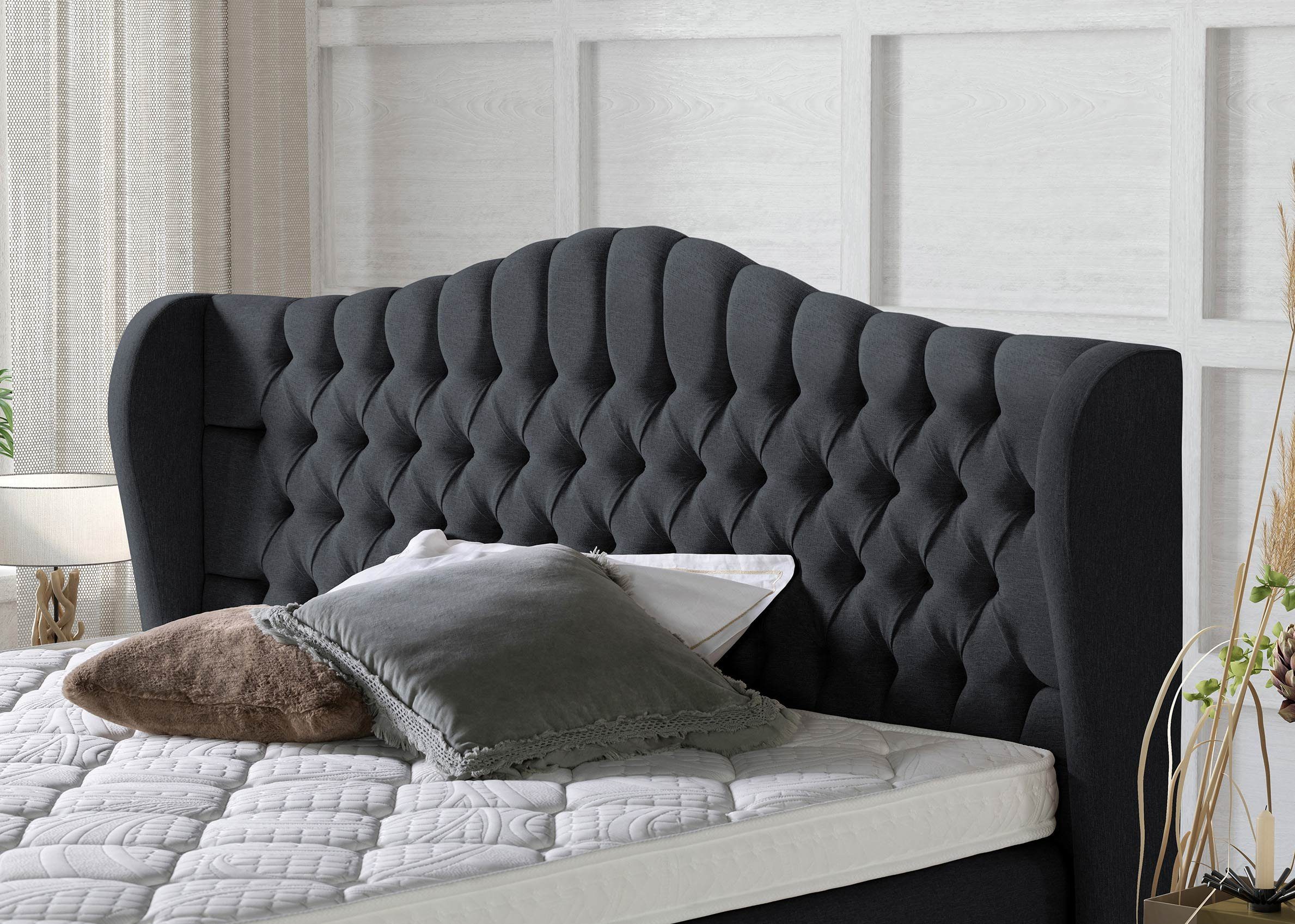 BettCo Stauraumbett Boxspringbett mit Bettkasten Maison günstig online kaufen