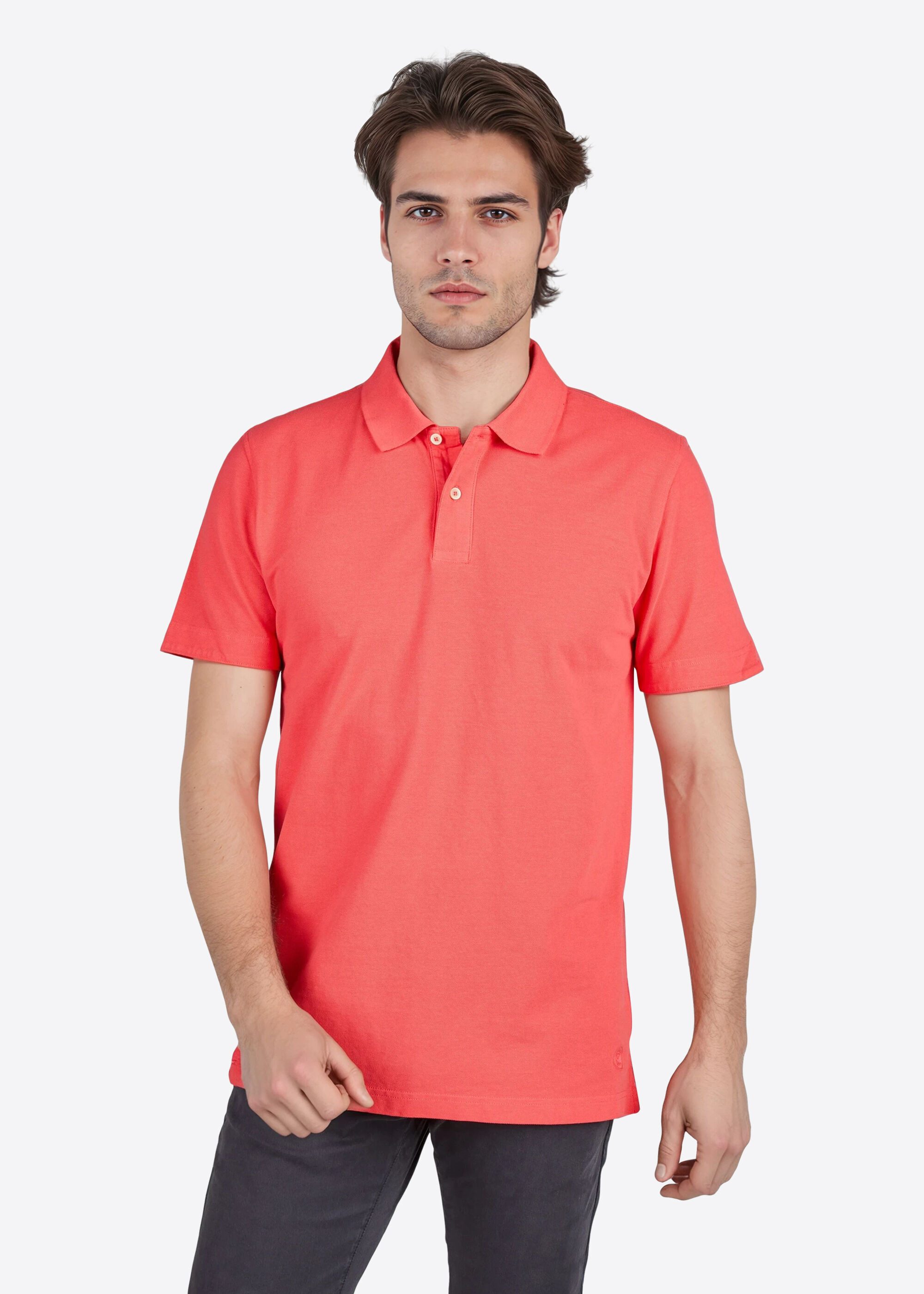 Pierre Cardin Poloshirt (1-tlg) mit kurzer Knopfleiste