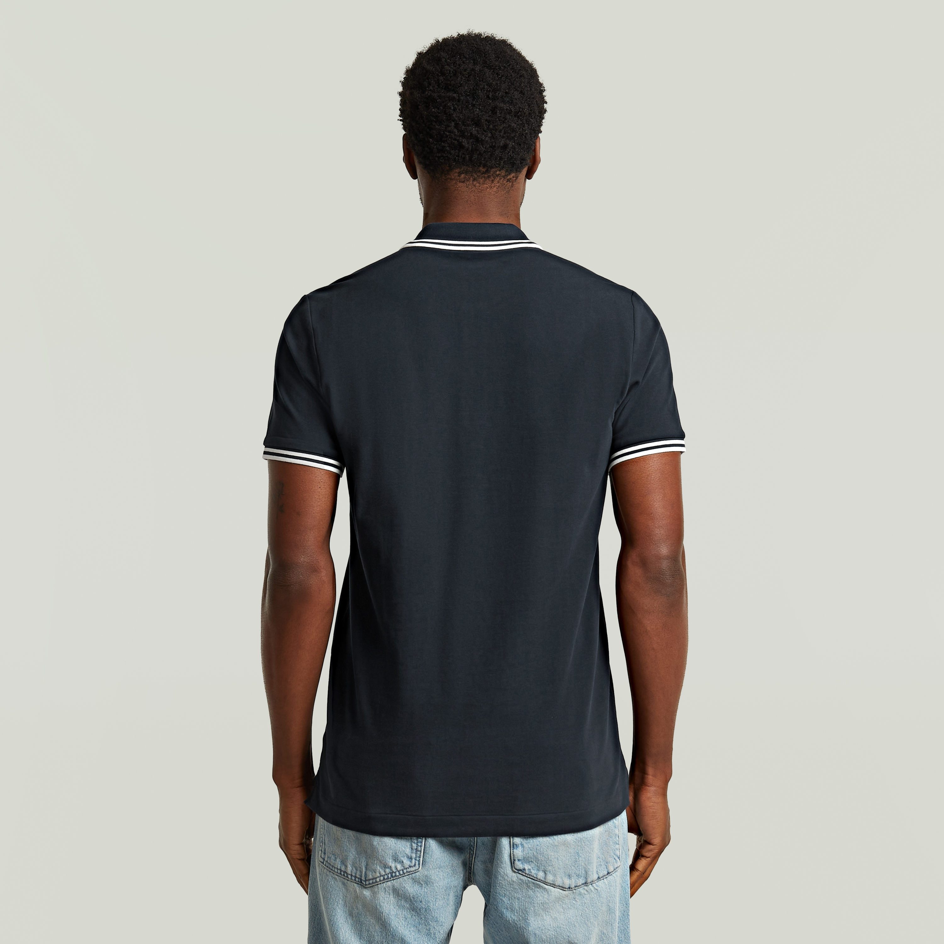 G-STAR Poloshirt Poloshirt Dunda slim stripe in Kurzarm-Form