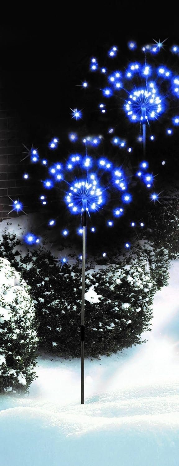 Luna24 simply great ideas... Gartenstecker LED Gartenstecker Feuerwerk weiß günstig online kaufen