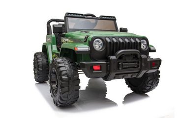 ES-Toys Elektro-Kinderauto Kinder Elektroauto Offroad, Belastbarkeit 40 kg, Kunstledersitz EVA-Reifen MP3 Fernbedienung