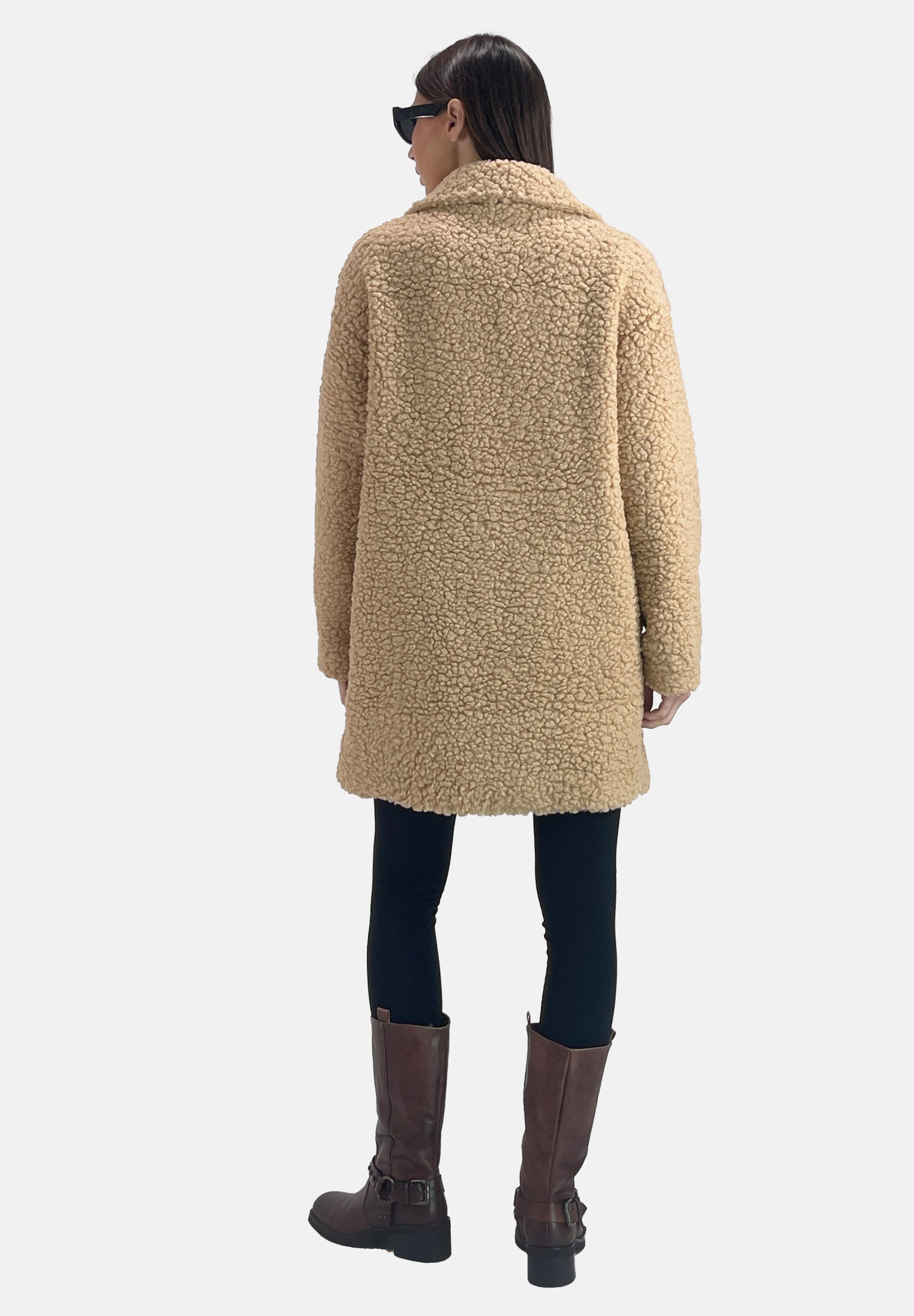 Elara Fellimitatmantel Mantel