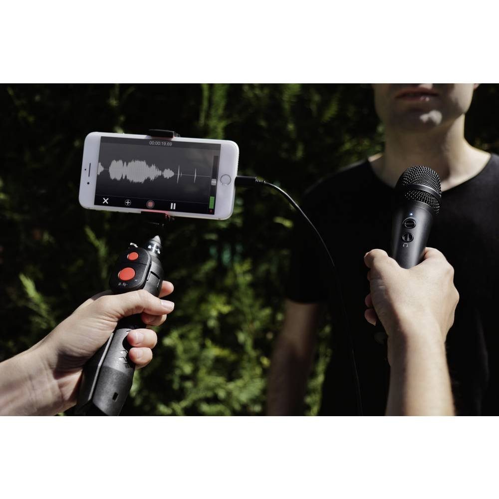 IK Multimedia Mikrofon Mikrofon IP-IRIG-MICHD2-IN, inkl. Kabel, inkl. Tasche, inkl. Stativ