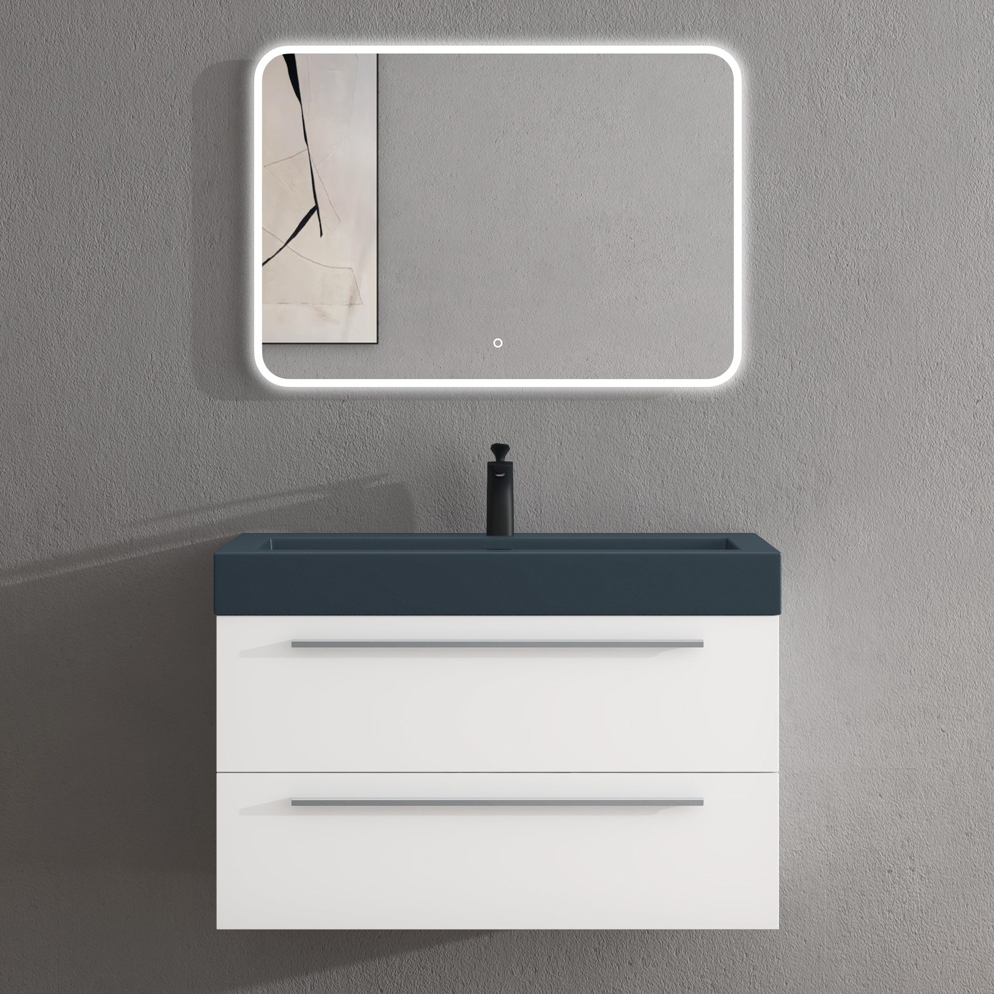 doporro Badmöbel-Set Design Badmöbel Set 2 günstig online kaufen