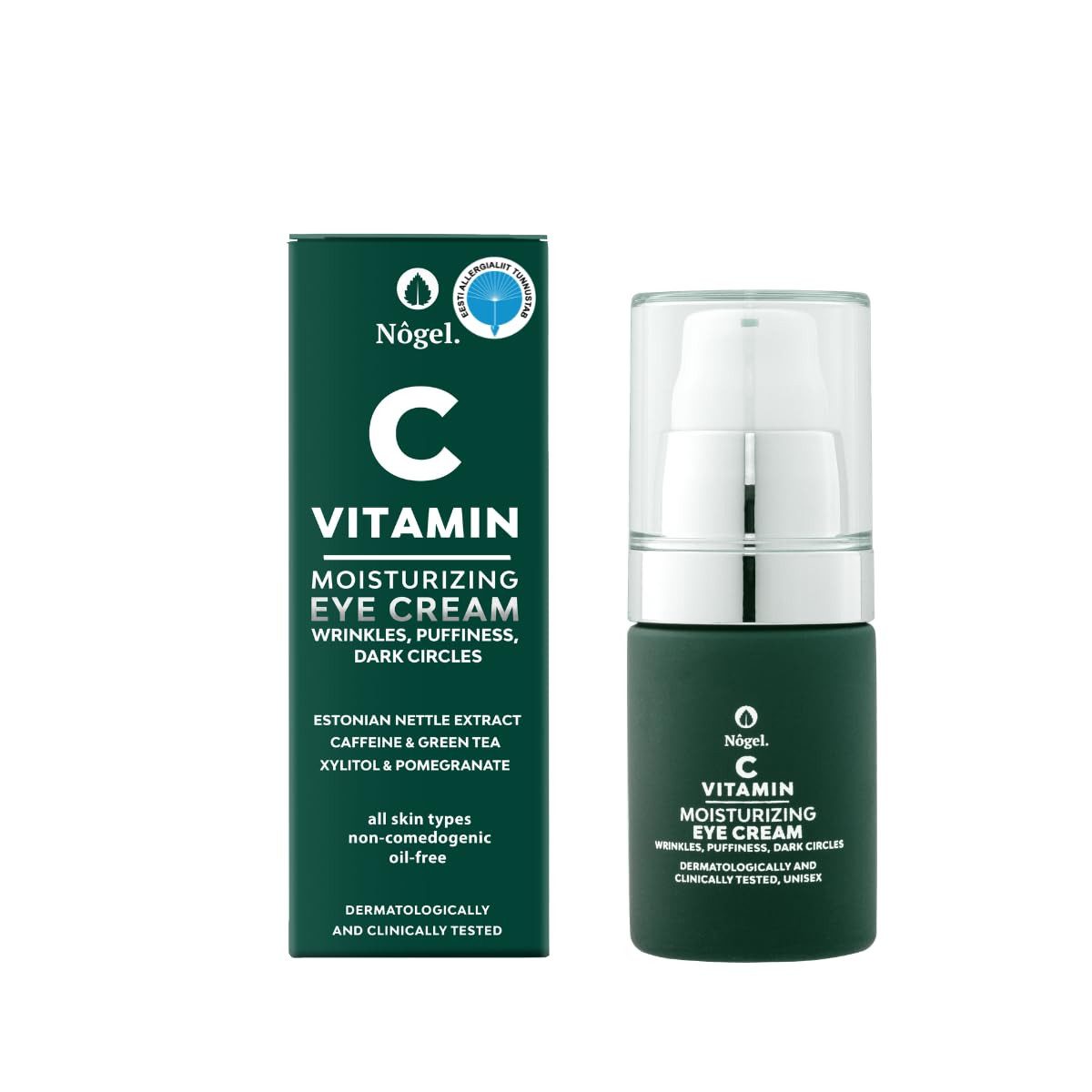 Augencreme Nôgel Vitamin-C-Augencreme mit Bio-Brennnessel – 15 ml