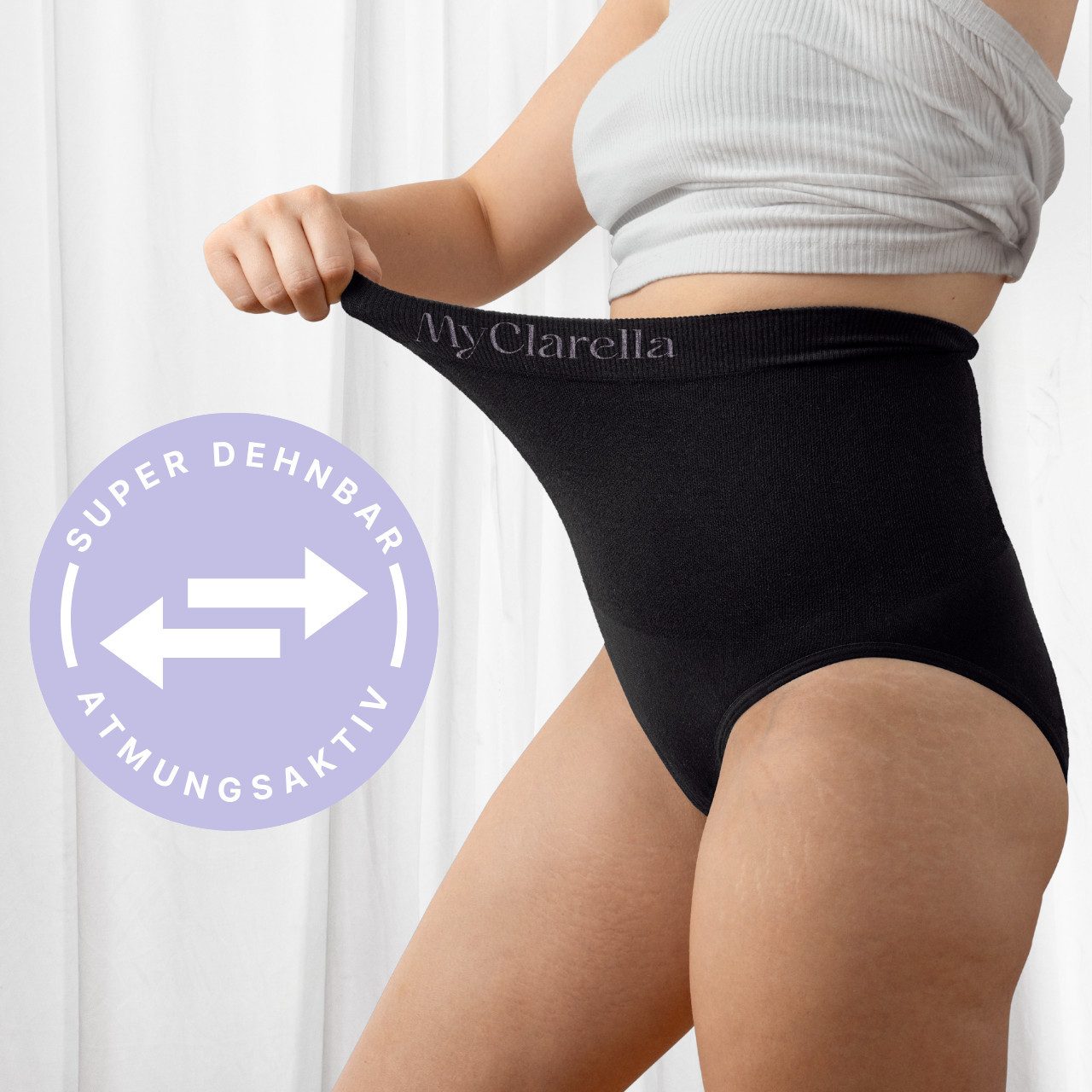 MyClarella High-Waist-Panty Wochenbett-Unterhose - The Support Panty – Bild 3 von 5