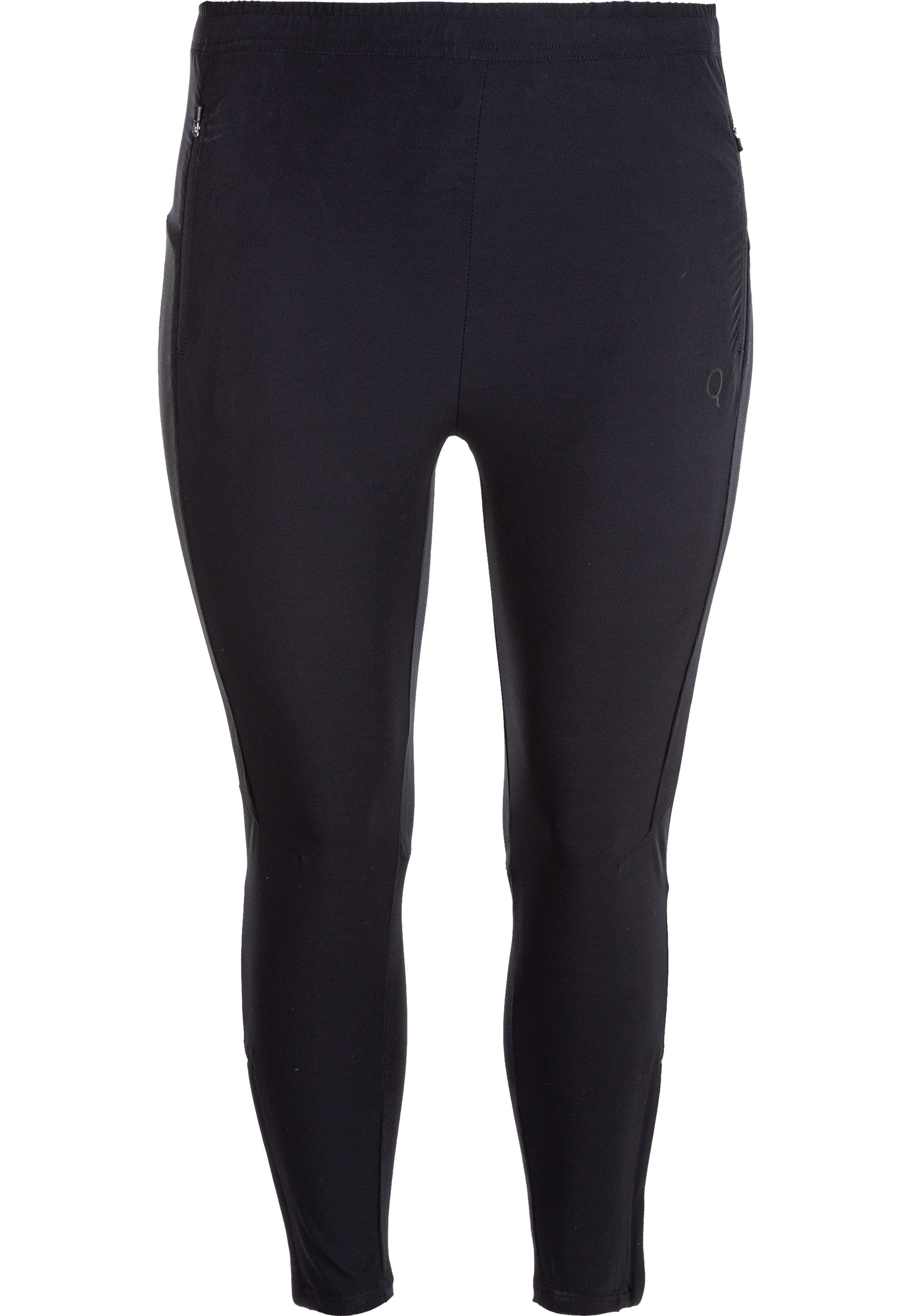 Q by Endurance Lauftights ISABELY mit Bund breitem schwarz