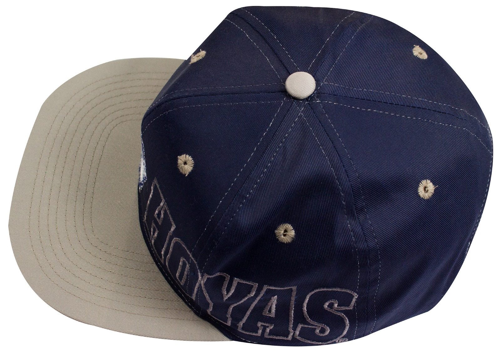Drew Pearson Baseball Cap Drew Pearson Georgetown Hoyas Sidewall Vintage Snapback Cap NFLCollege Vintage Original, Offilziell lizenziert, Limitierter Bestand