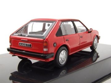 ixo Models Modellauto Opel Kadett D GT/E 1983 rot Modellauto 1:43 ixo models, Maßstab 1:43