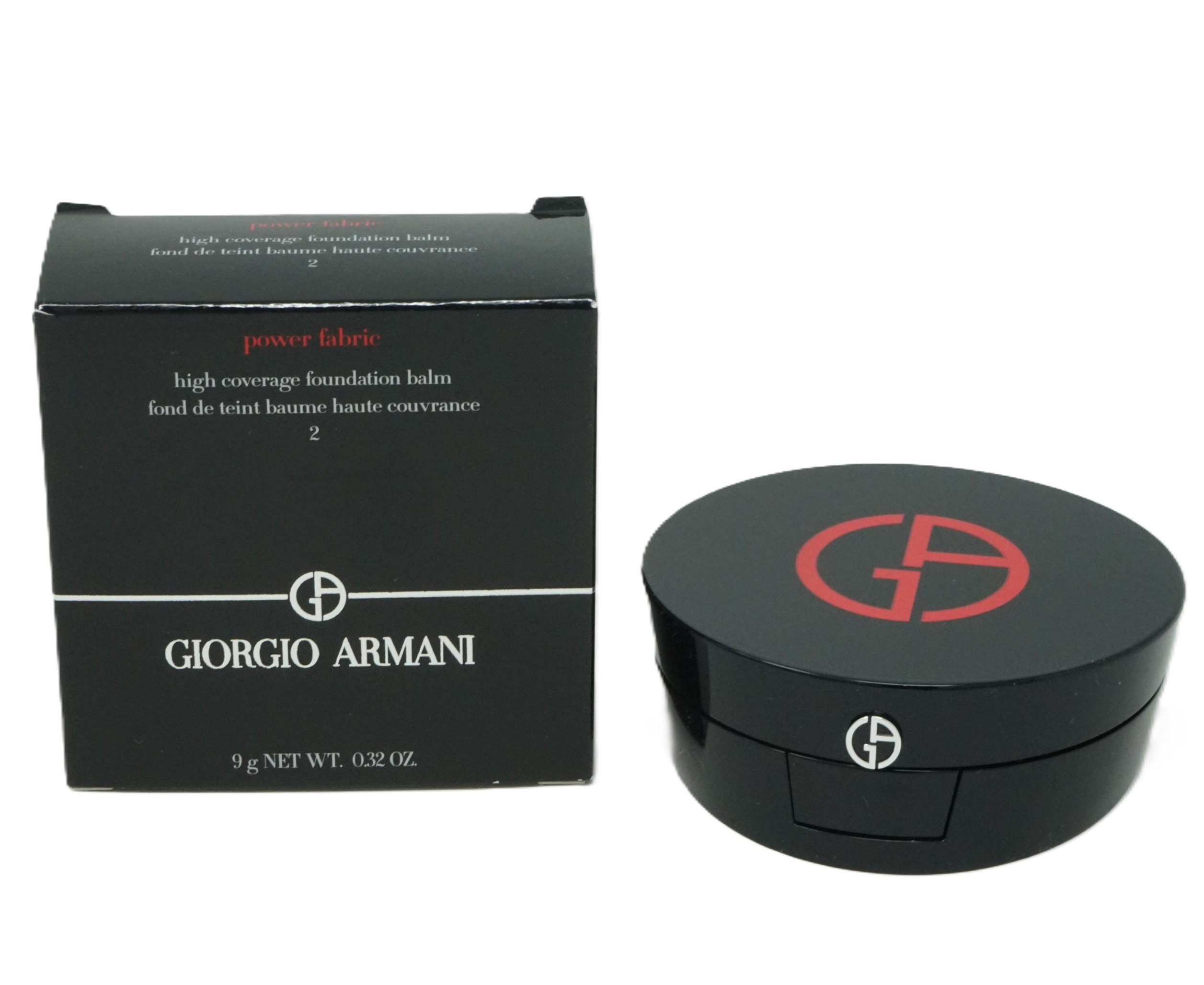 Giorgio Armani Foundation Giorgio Armani Power Fabric high coverage Foundation # 2 balm 9g