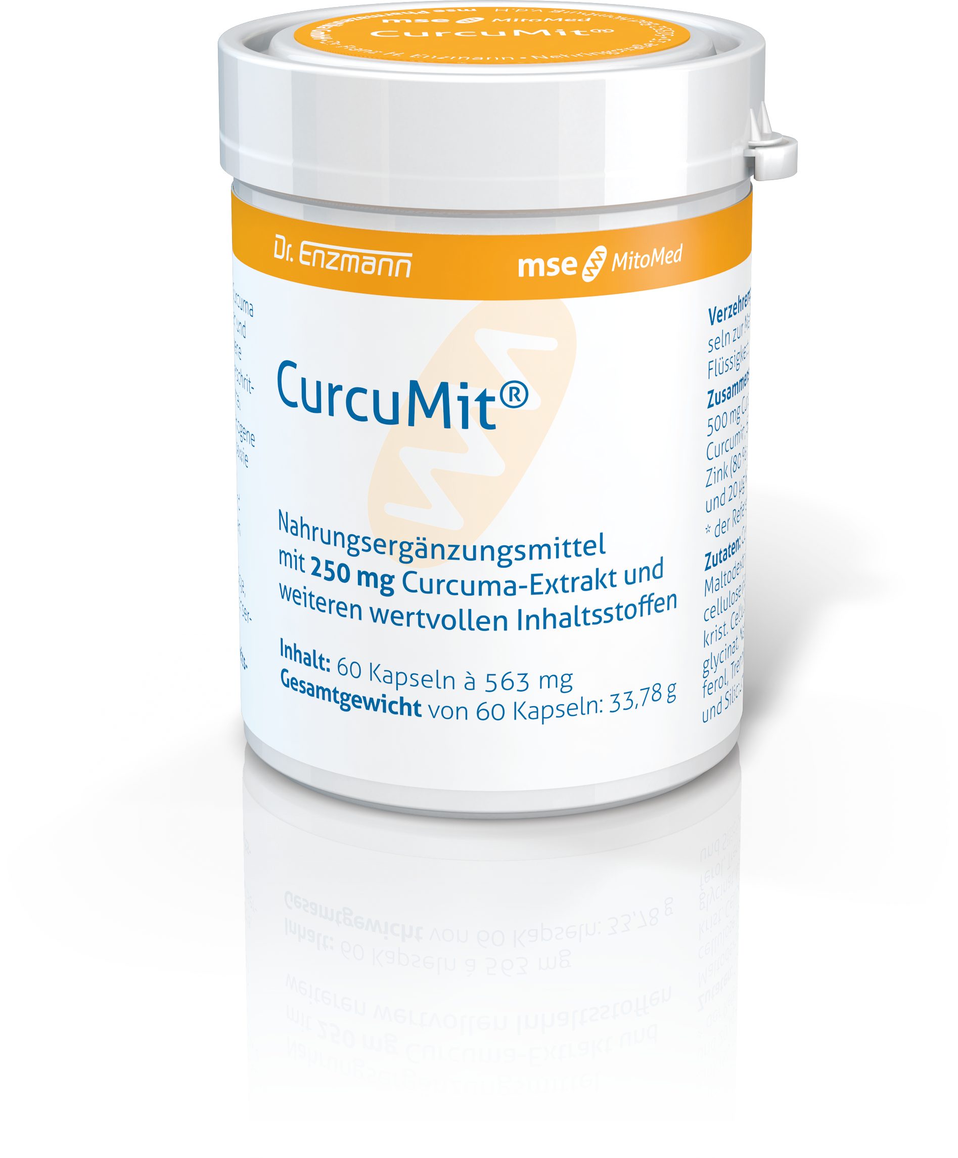 MSE Pharmazeutika GmbH CurcuMit® Kapsel (pflanzliche HPMC-Kapsel)