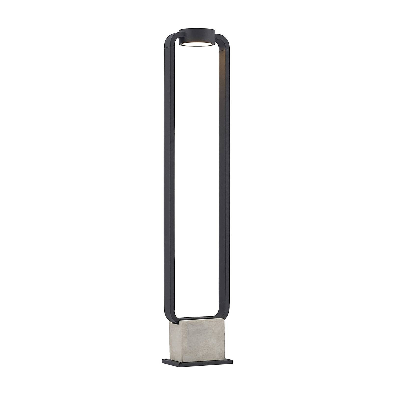 Lucande Außen-Stehlampe Belna, LED 9 W gesamt, warmweiß