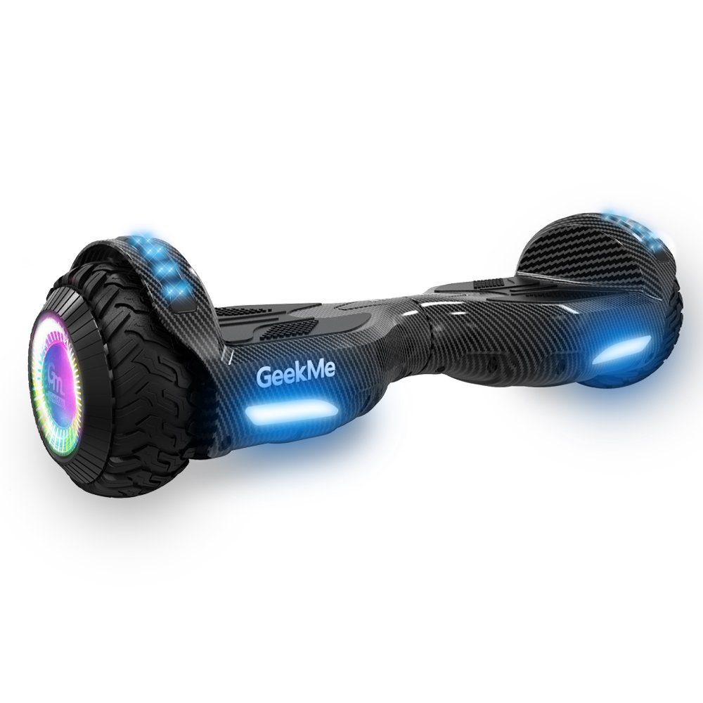 CITYSPORTS Balance Scooter GEEKME Z5 series Hoverboard mit Dualmotor 300W mit Bluetooth-Player, 15,00 km/h, 6.5" Hoverboard mit LED-Leuchter max.Geschwindigkeit 15km/h