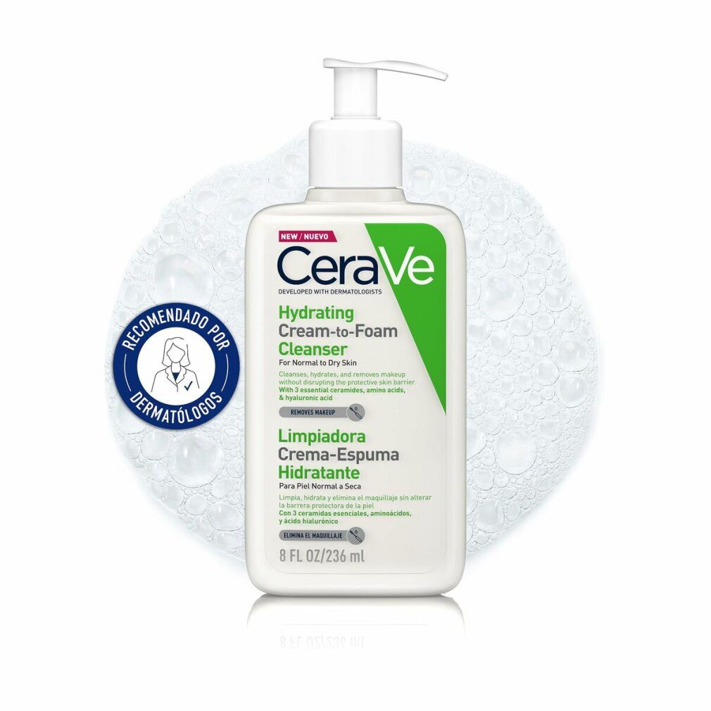 Cerave Körperpflegemittel Feuchtigkeitsspendender Cremeschaum 473 ml