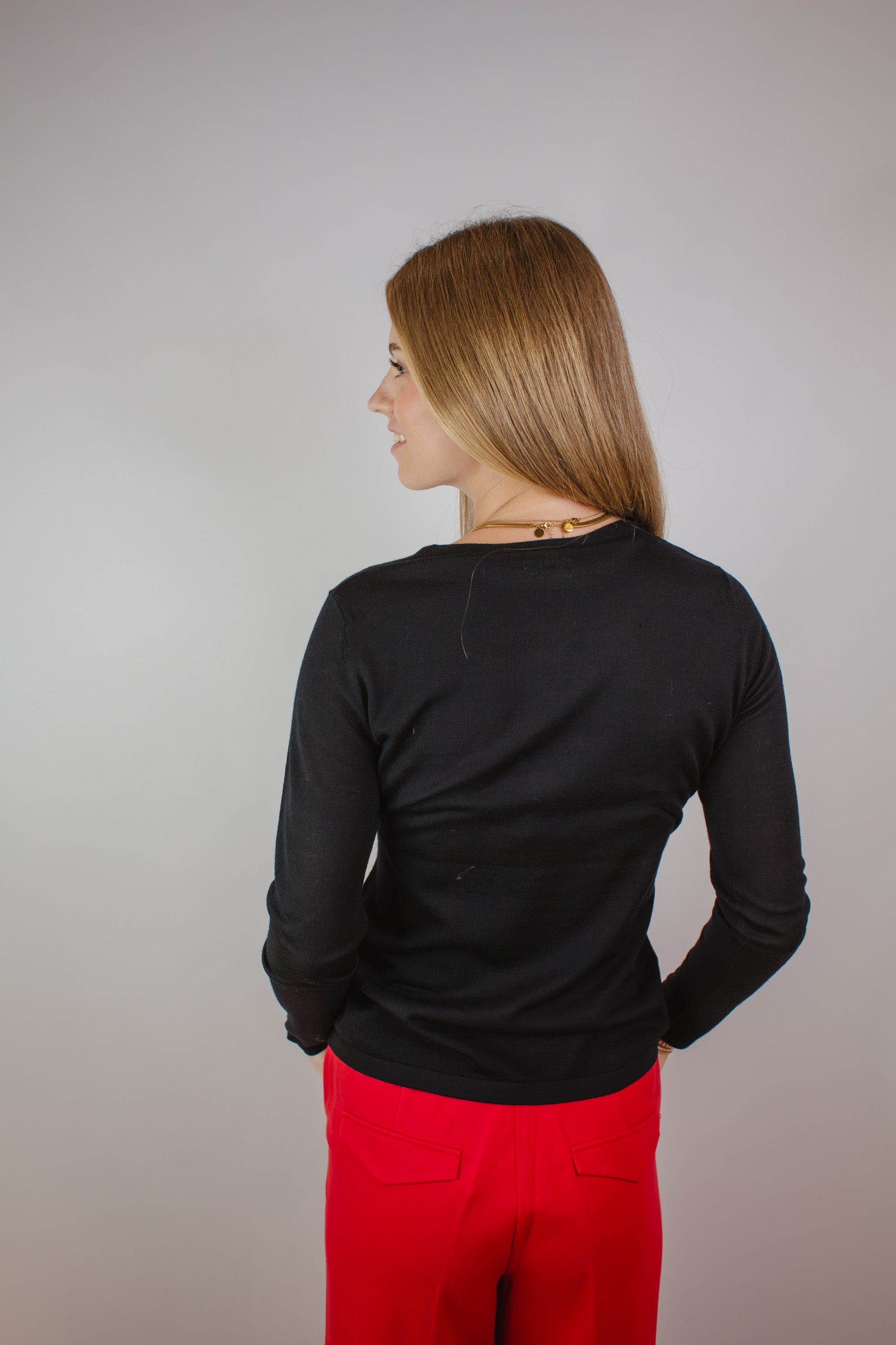 CATNOIR Wollpullover Pullover CATNOIR schwarz