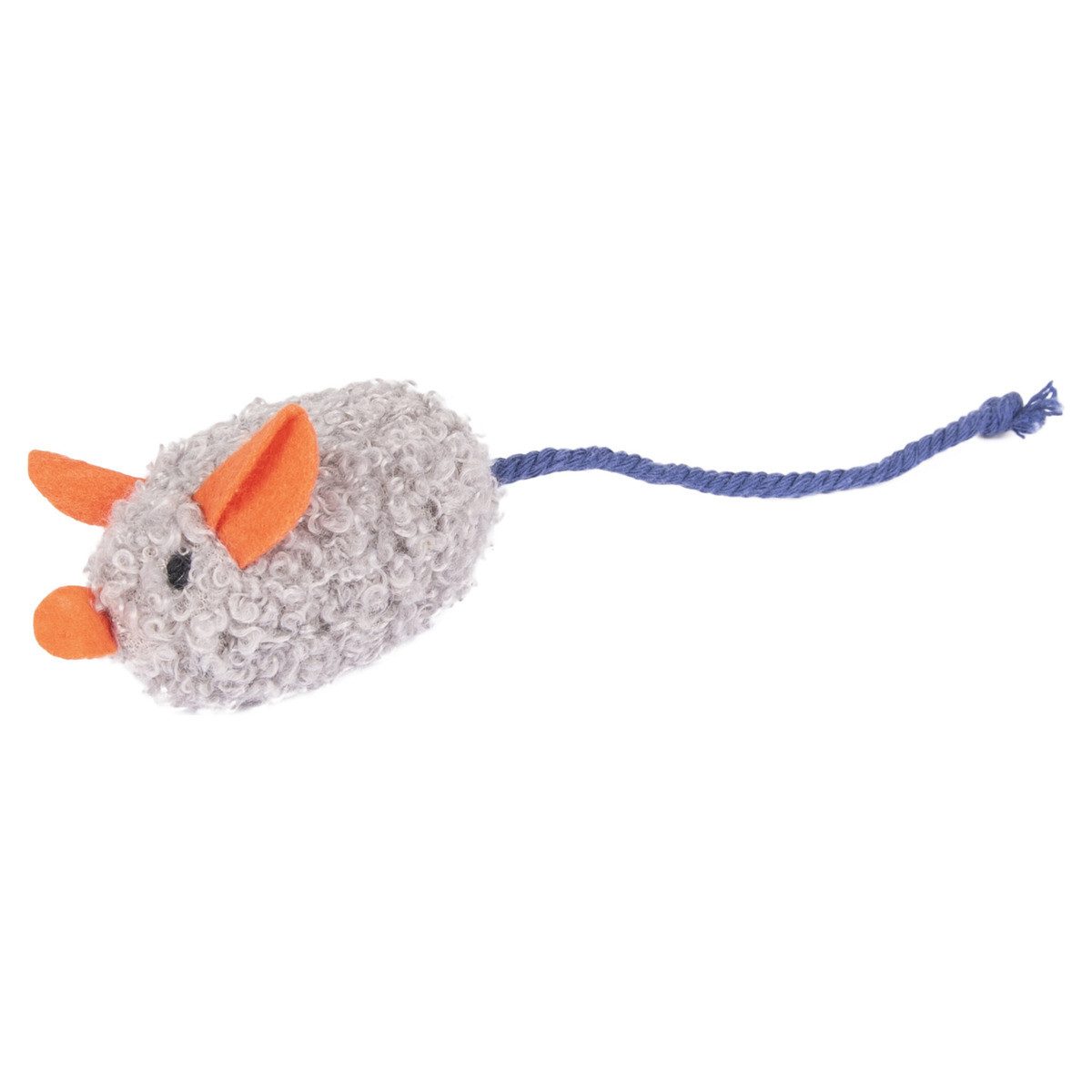 Flamingo Tierkuscheltier Katzenspielzeug Floera Maus blau