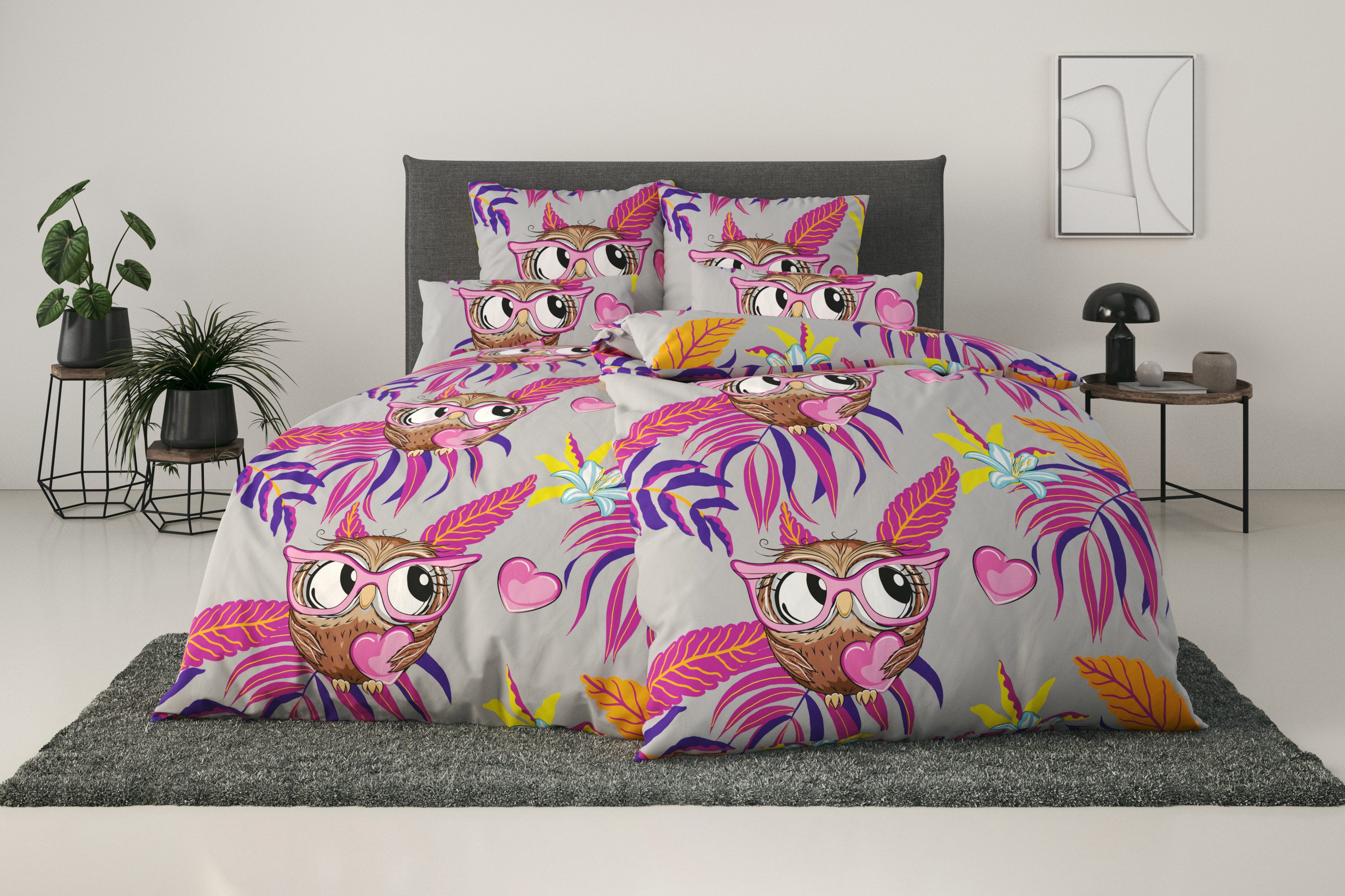 OTTO home Bettwäsche Physalis, Linon, 2 teilig, in Gr. 135x200 oder 155x220 günstig online kaufen