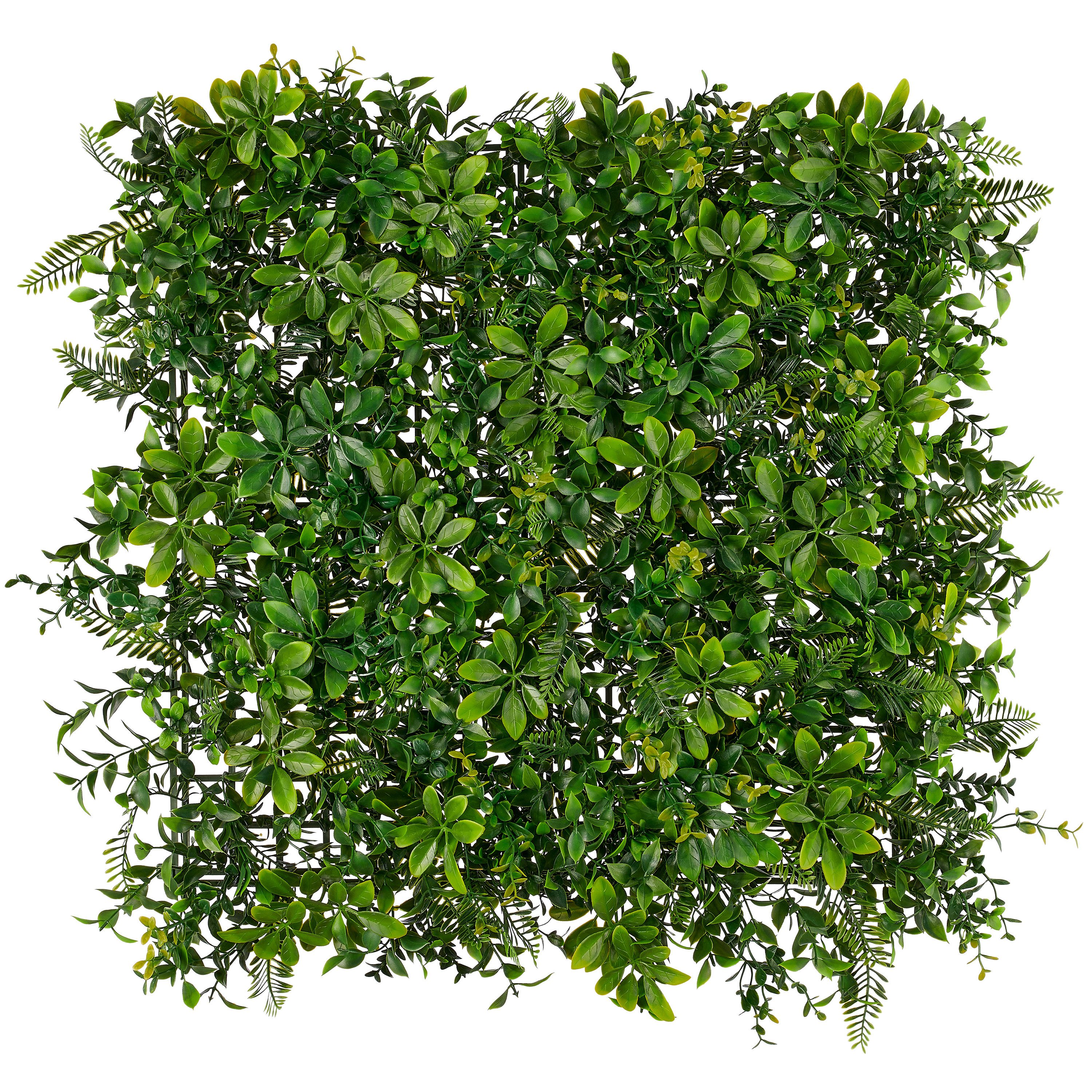 Kunstpflanze Wandmatte Blätter-Mix, Creativ green, Höhe 50 cm, in UV-beständiger Ausführung
