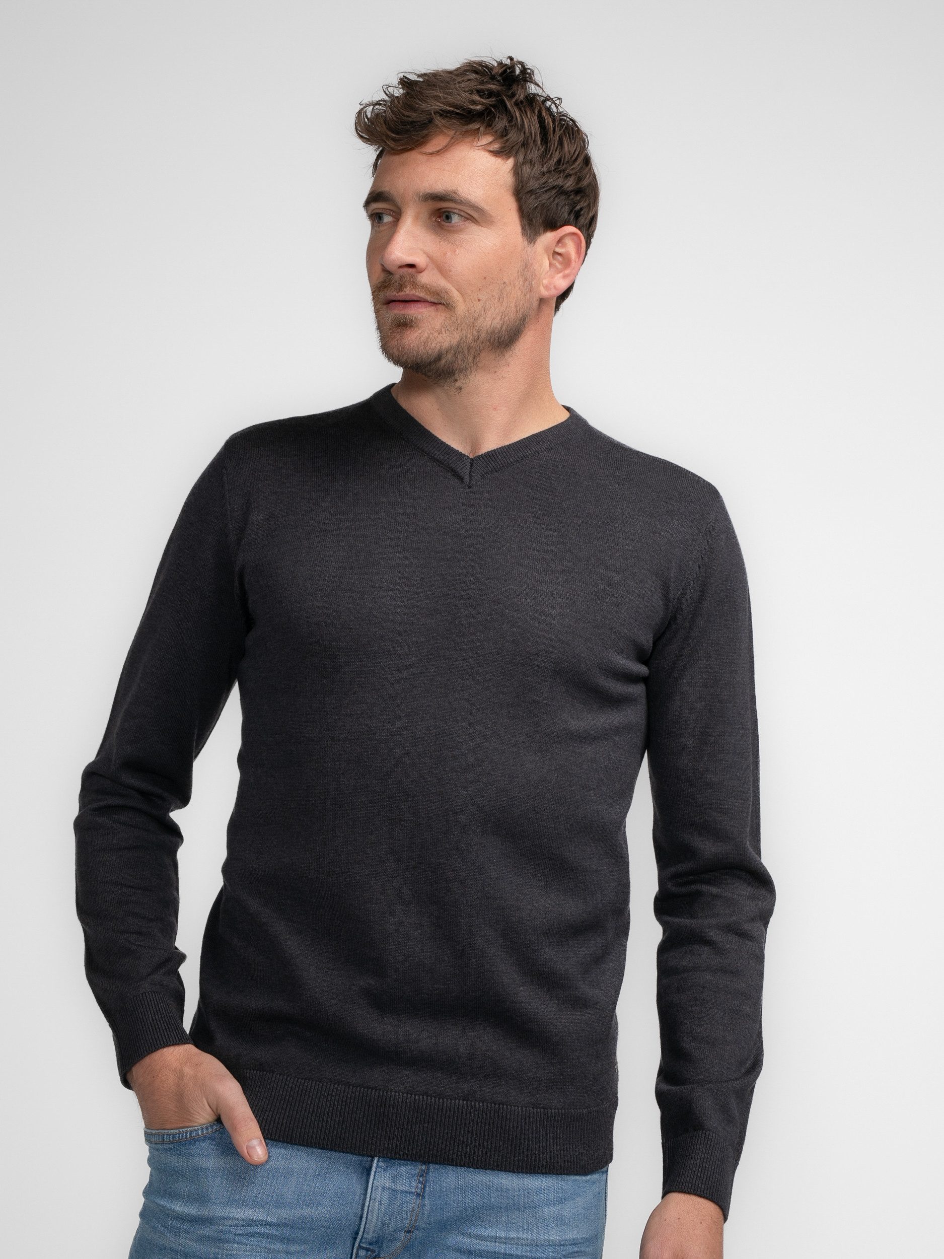 Petrol Industries V-Ausschnitt-Pullover Men Knitwear V-Neck günstig online kaufen