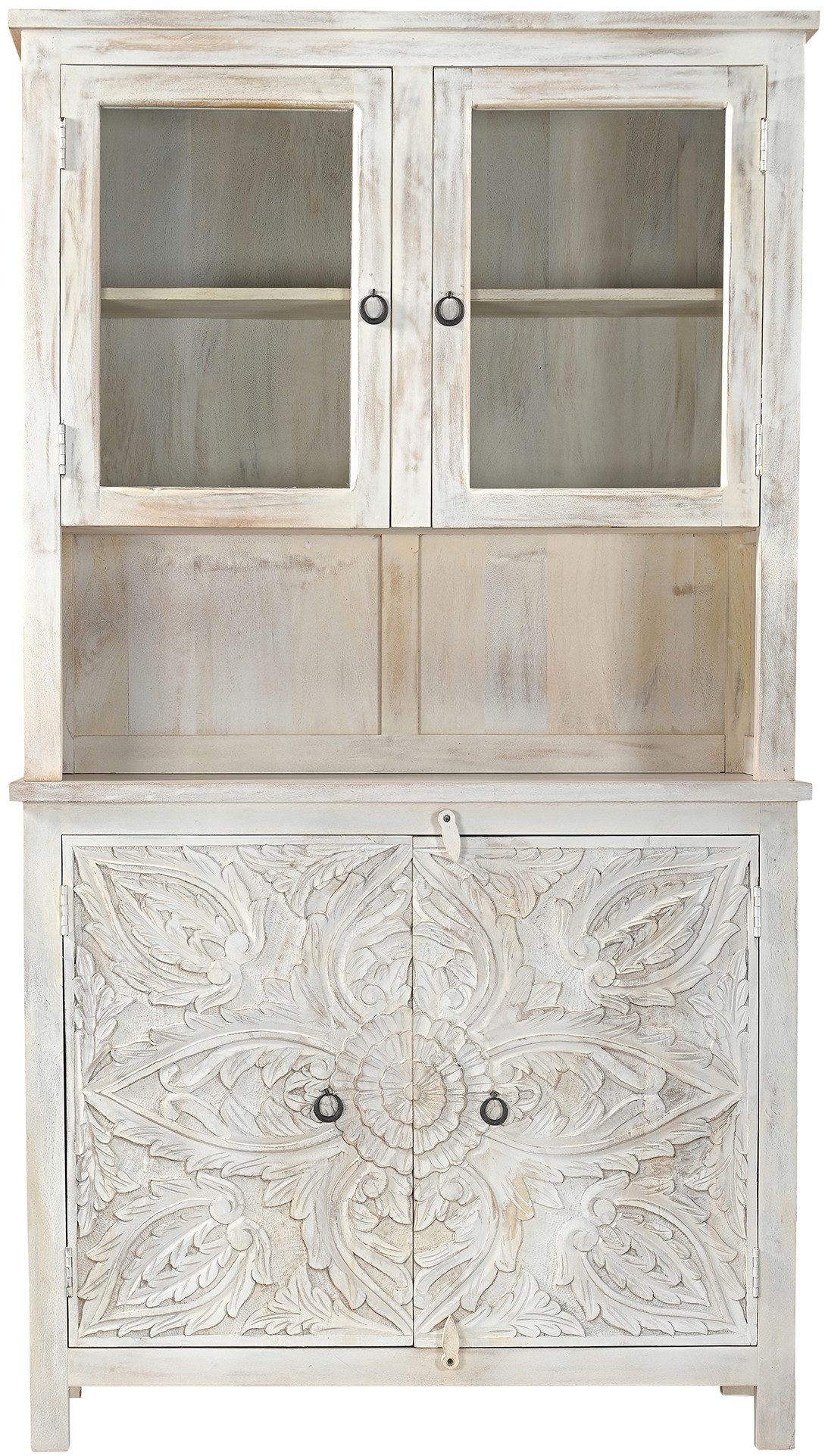 OTTO home Buffet Prem mit dekorative Fräsungen, handgefertigt, Unika-Möbel, Breite 107 cm