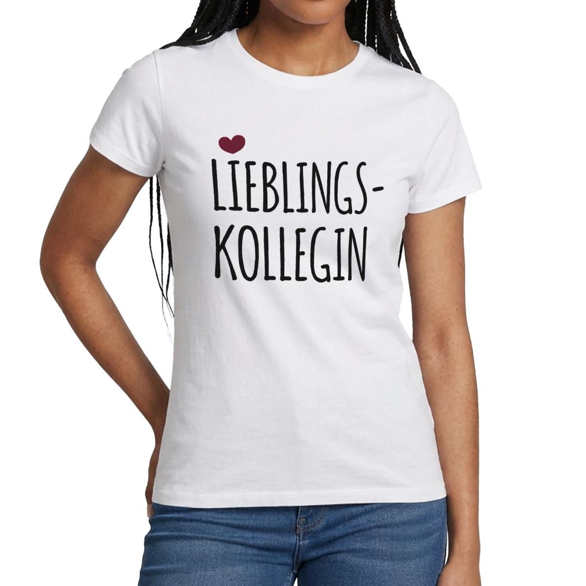 T-Shirt Lieblingskollegin Frauen T-Shirt