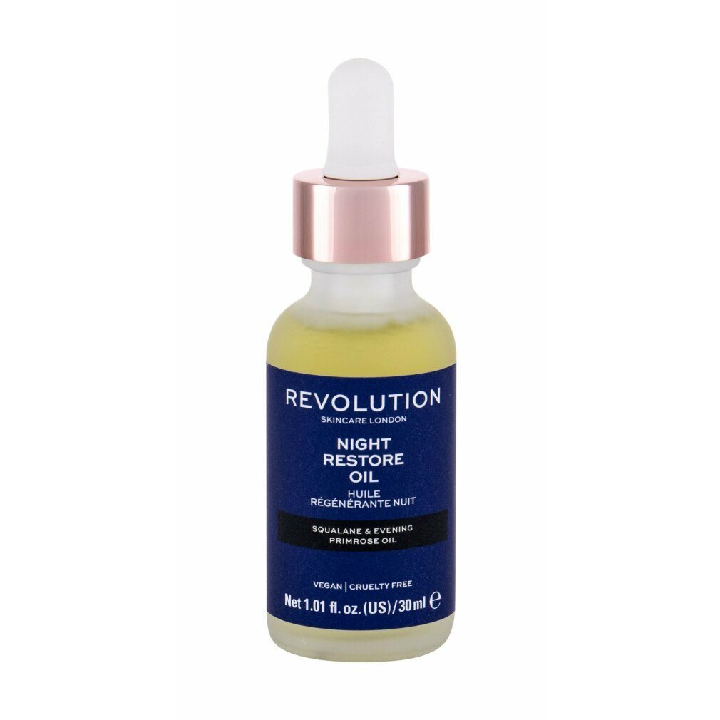 Restore 30 Skincare - Nachtcreme Oil ml Night MAKE UP REVOLUTION Revolution