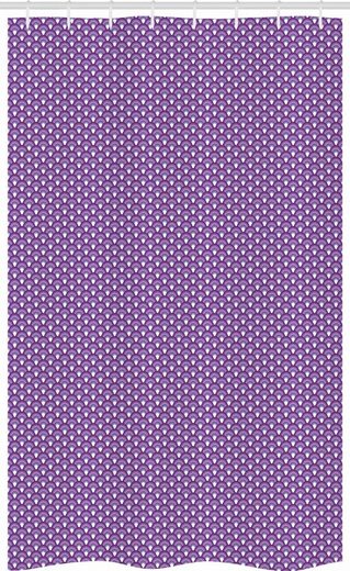 Abakuhaus Duschvorhang »Badezimmer Deko Set aus Stoff mit Haken« Breite