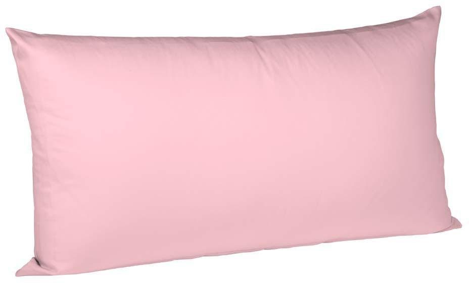 fleuresse Kissenbezug Colours Mako Satin, 100% Baumwolle, mit Reißverschluss, (2 Stück), Mako Satin, glänzend, glatt, Premium Qualität