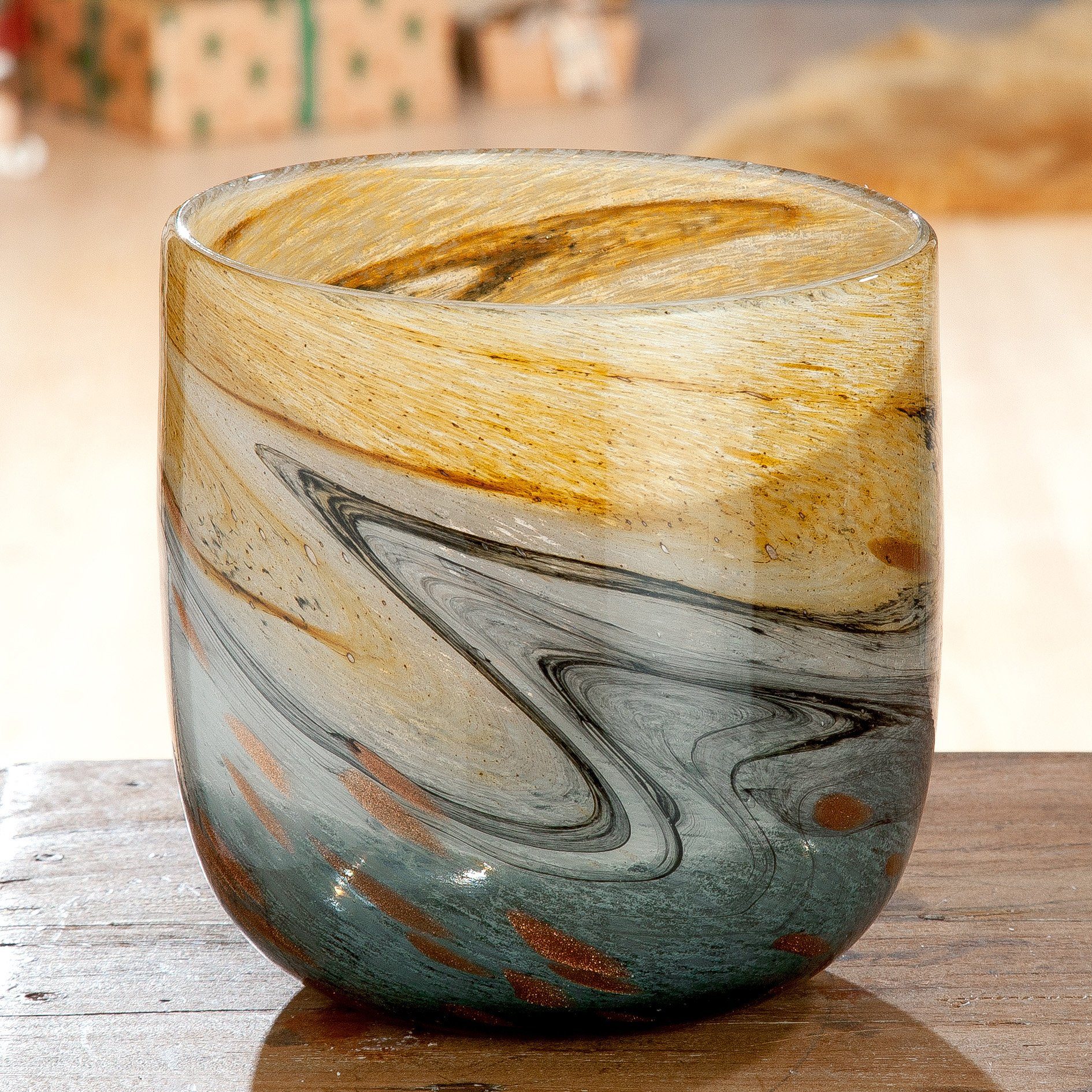 GILDE Tischvase Vida (1 St), aus günstig online kaufen