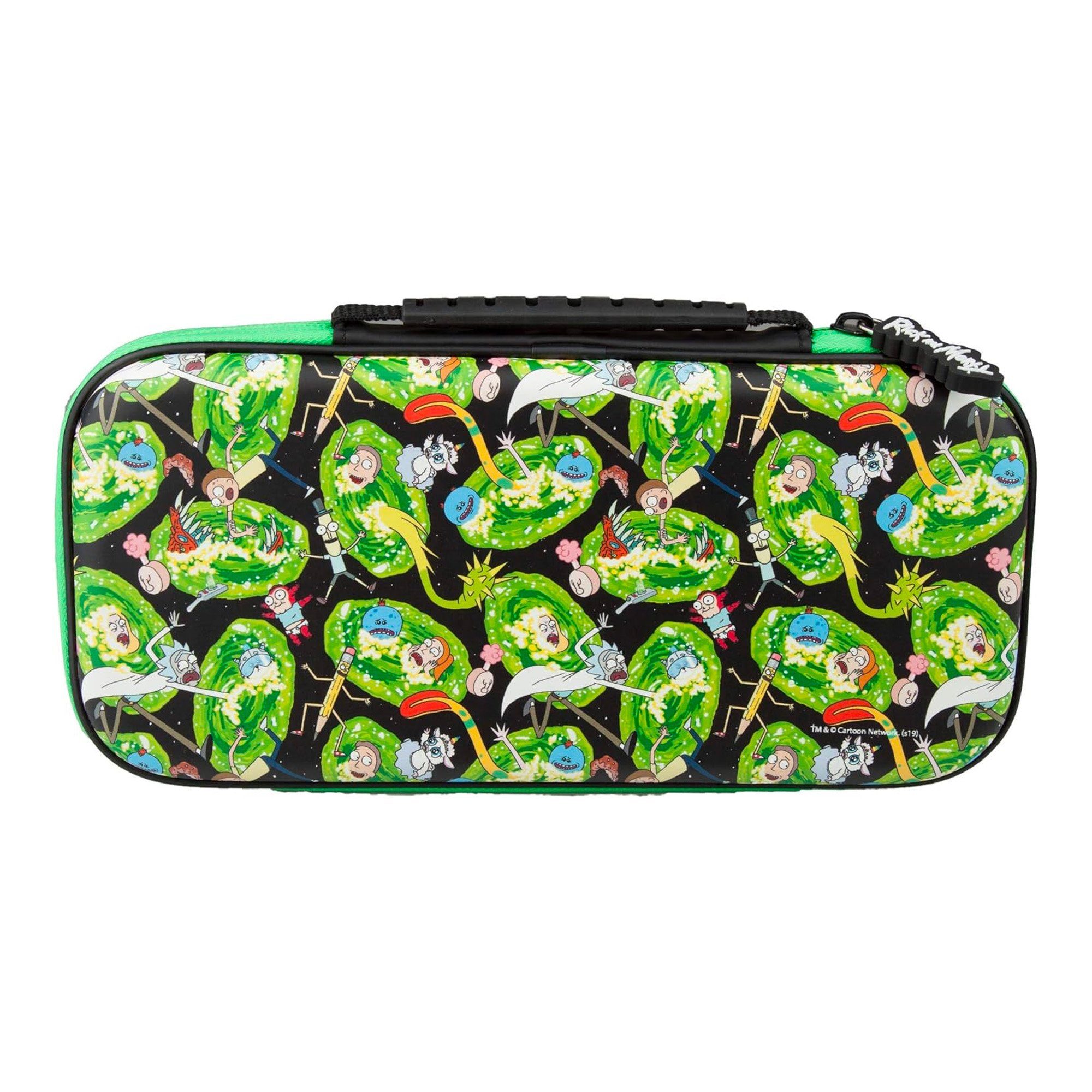 FR-TEC Spielekonsolen-Tasche Rick and Morty Schutzhülle Nintendo Switch