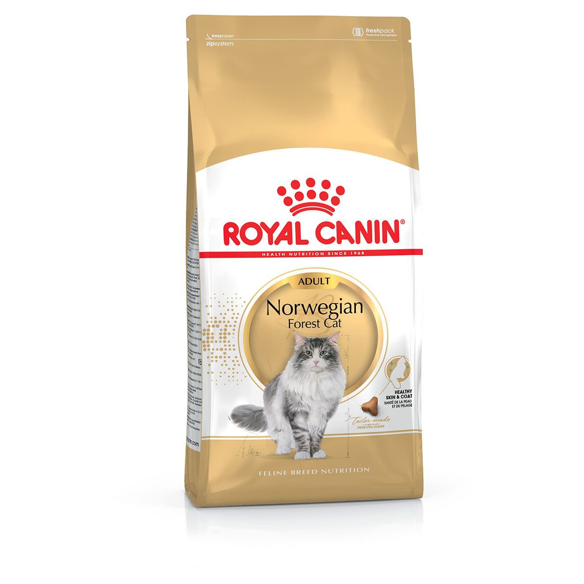 Royal Canin Breed Norwegian Forest Cat Adult 400 g, Trockenfutter für: Katze