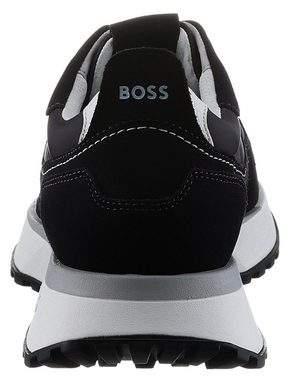 BOSS Jonah Runn Sneaker im Materialmix, Freizeitschuh, Halbschuh, Schnürschuh