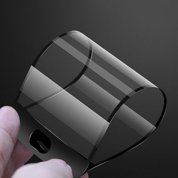 cofi1453 Smartphone-Hülle [2 Stück] 5D Full Screen Displayschutzfolie Schutz Glas kompatibel mit Curved Panzer Folie Vollständig Klebend und Abdeckung