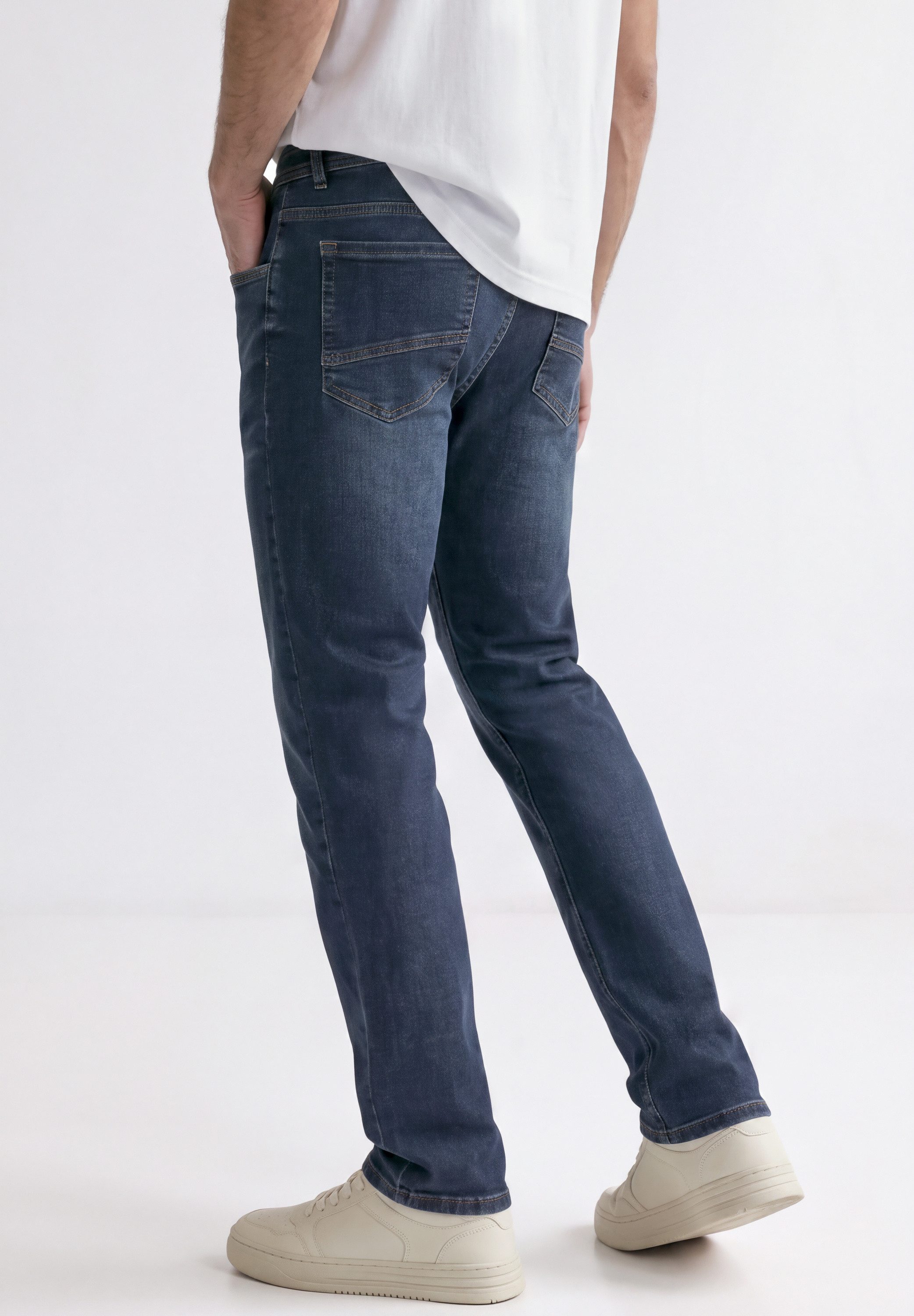 STREET ONE MEN Regular-fit-Jeans 5-Pocket-Style