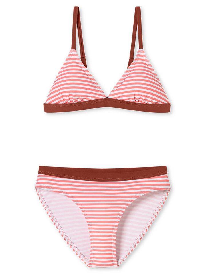Schiesser Triangel-Bikini Aqua Teens Girl (2-St) bikini oberteil schwimm-hose