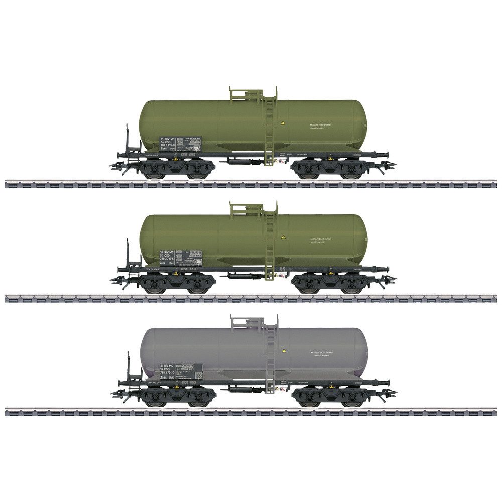 Güterwagen Märklin 46463 H0 3er-Set Gaskesselwagen der CSD
