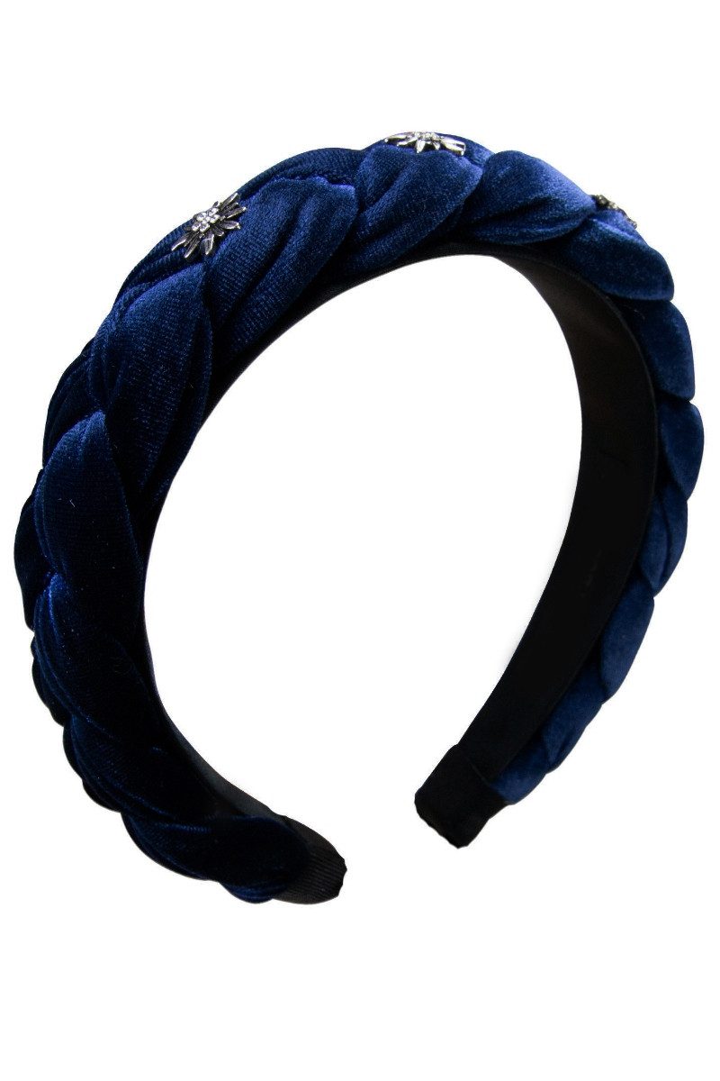 Alpenflüstern Schmuckset Haarreifen - EDELWEISS