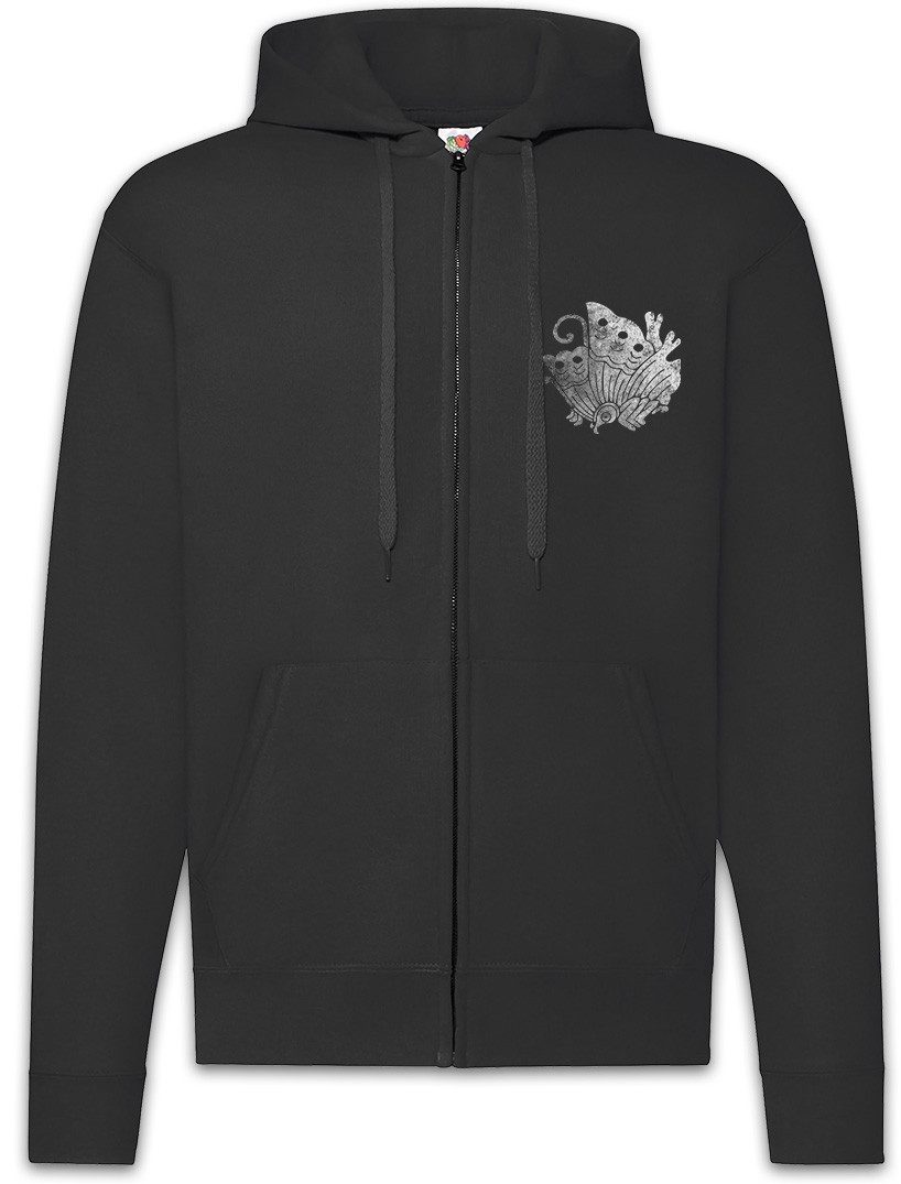 Sweatjacke Taira Clan Mon Zipper Hoodie Shogunurai Ninja Shogunat Japan Logo