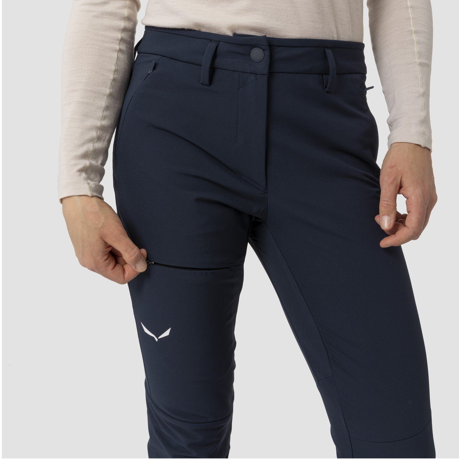 Salewa Outdoorhose Softshellhose Puez Dolomitic (0-tlg)