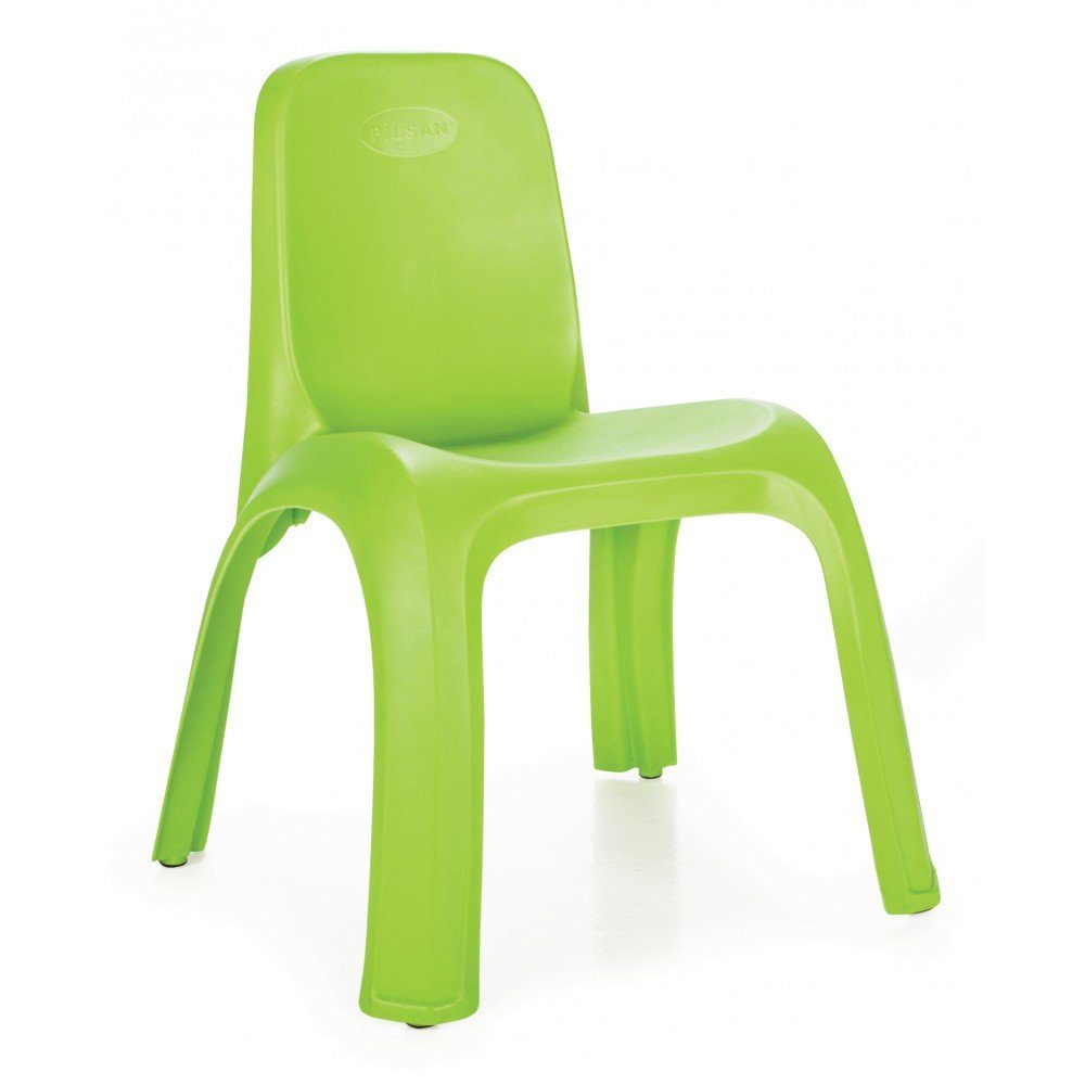 Pilsan Stuhl Kinderstuhl King 03417, aus Kunststoff Maximalgewicht 50 kg, ab 3 Jahren grün
