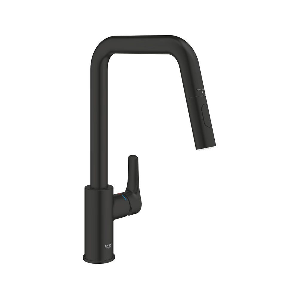 Grohe Küchenarmatur Eurosmart U-Auslauf Dualbrause
