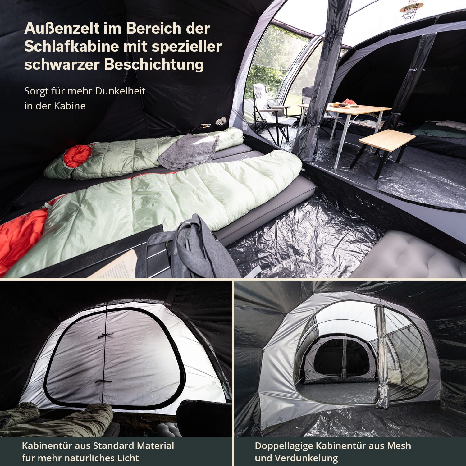Skandika Tunnelzelt Casablanca 8 Sleeper Protect, günstig online kaufen