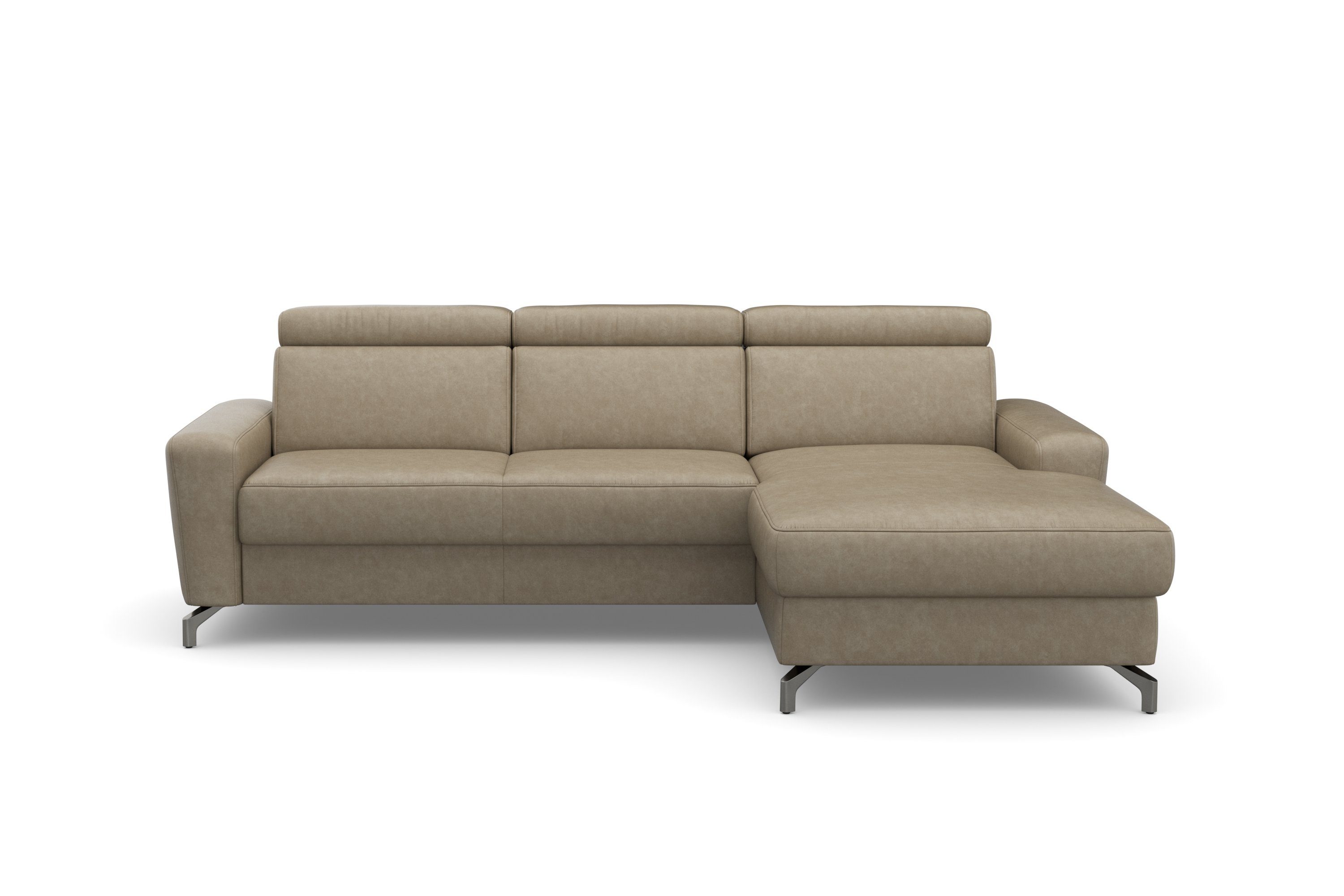sit&more Ecksofa "Scarlett L-Form", inklusive Kopfteilverstellung, wahlweis günstig online kaufen
